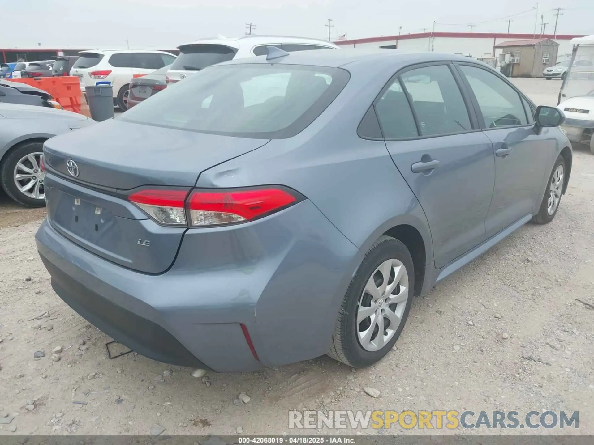 4 Photograph of a damaged car 5YFB4MDE9PP012433 TOYOTA COROLLA 2023