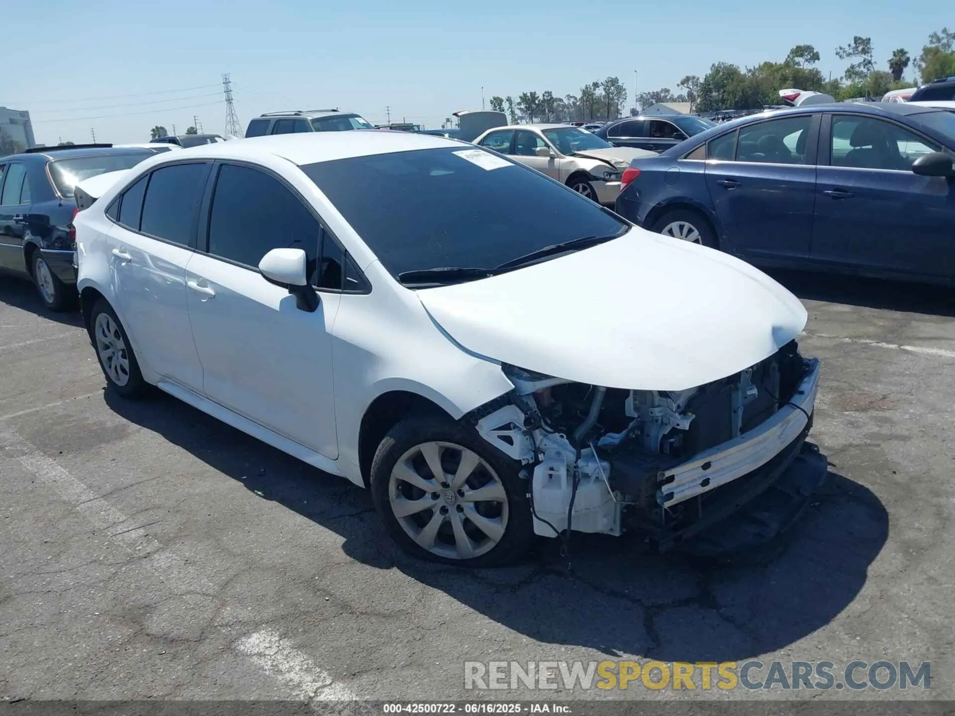 1 Photograph of a damaged car 5YFB4MDE9PP013274 TOYOTA COROLLA 2023