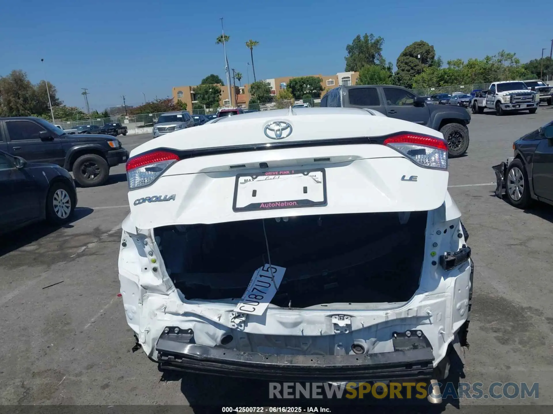 16 Photograph of a damaged car 5YFB4MDE9PP013274 TOYOTA COROLLA 2023