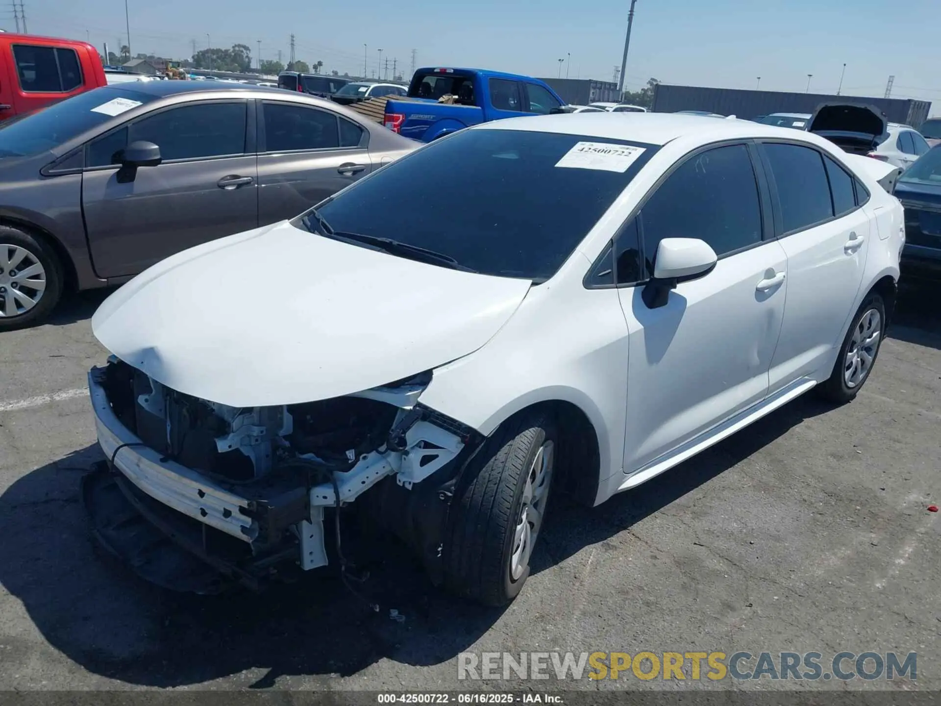 2 Photograph of a damaged car 5YFB4MDE9PP013274 TOYOTA COROLLA 2023