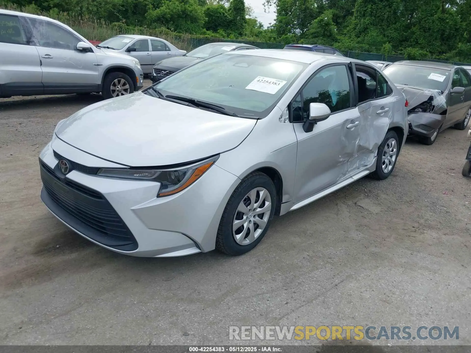 2 Photograph of a damaged car 5YFB4MDE9PP013954 TOYOTA COROLLA 2023