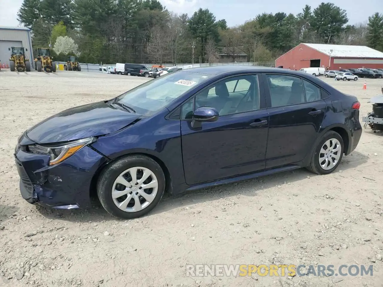 1 Photograph of a damaged car 5YFB4MDE9PP018457 TOYOTA COROLLA 2023