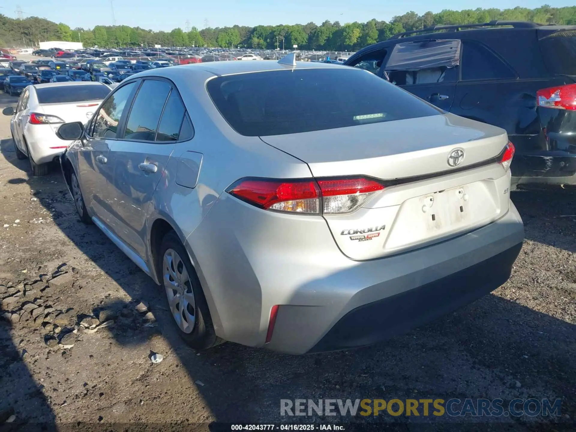 3 Photograph of a damaged car 5YFB4MDE9PP019270 TOYOTA COROLLA 2023