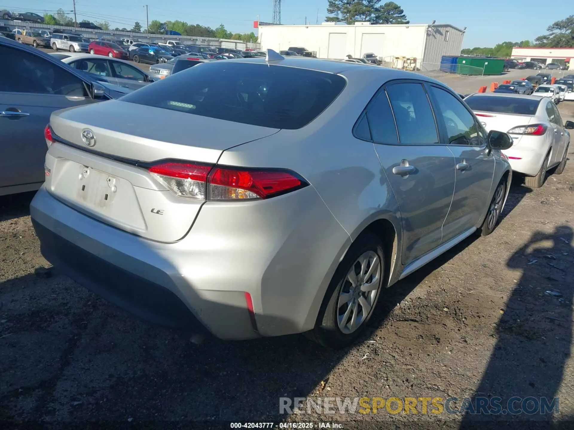 4 Photograph of a damaged car 5YFB4MDE9PP019270 TOYOTA COROLLA 2023