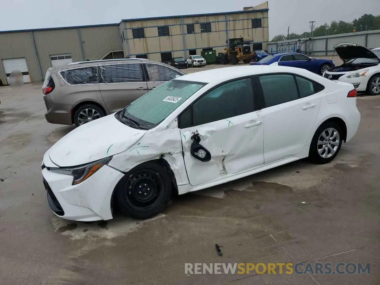 1 Photograph of a damaged car 5YFB4MDE9PP019480 TOYOTA COROLLA 2023