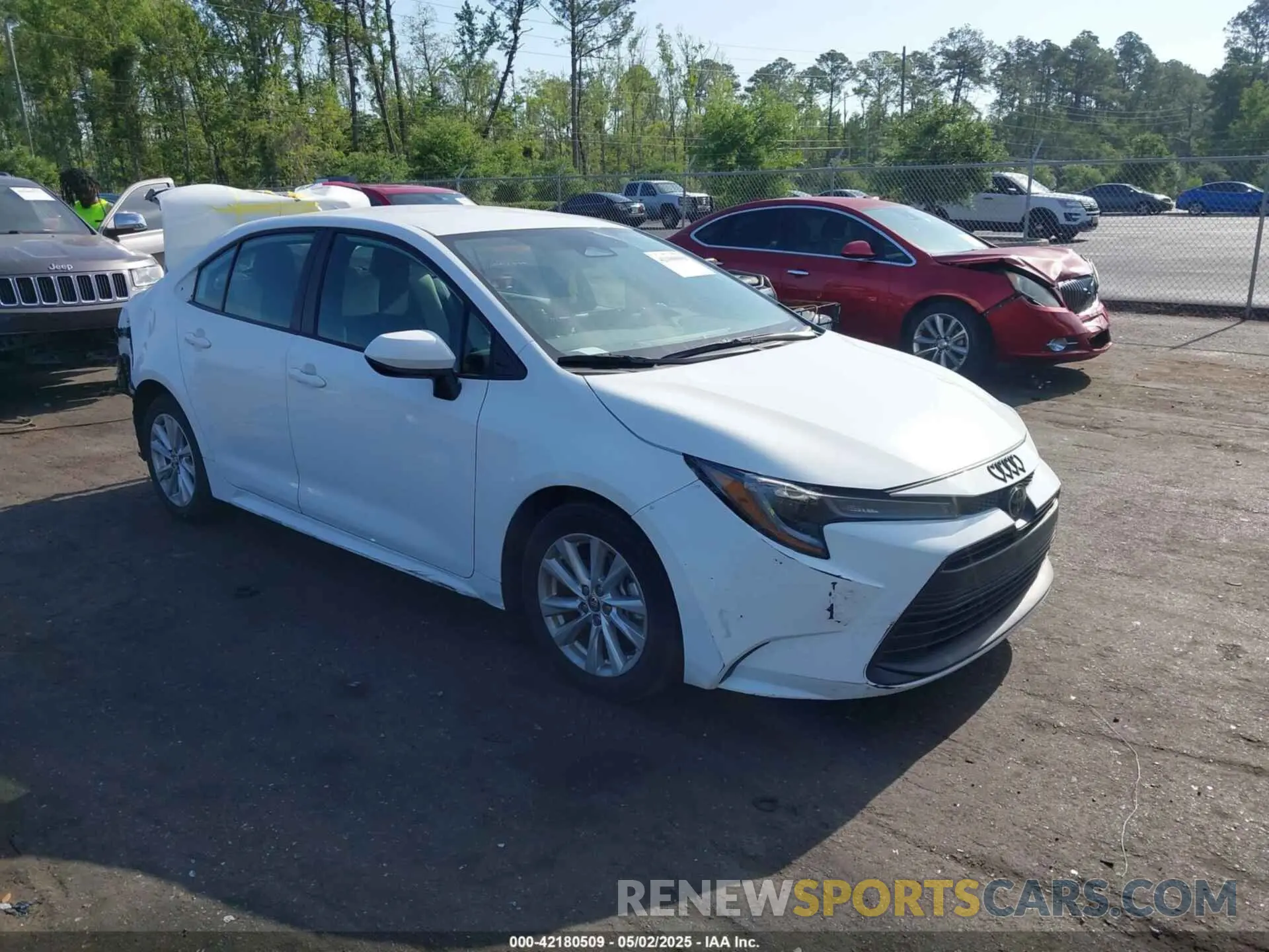 1 Photograph of a damaged car 5YFB4MDE9PP021889 TOYOTA COROLLA 2023
