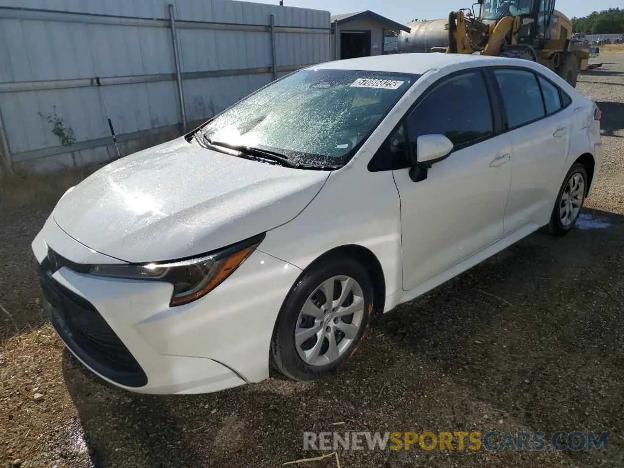 1 Photograph of a damaged car 5YFB4MDE9PP022217 TOYOTA COROLLA 2023