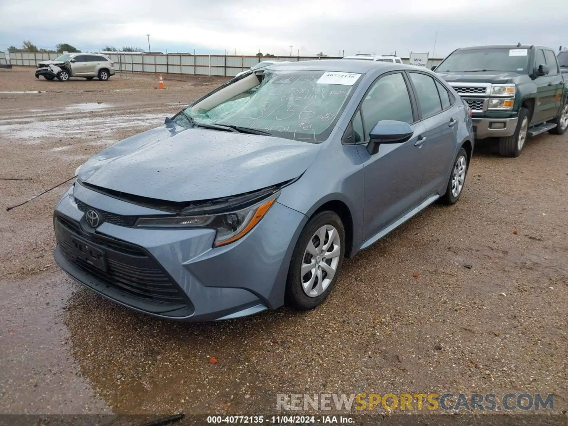 2 Photograph of a damaged car 5YFB4MDE9PP023156 TOYOTA COROLLA 2023