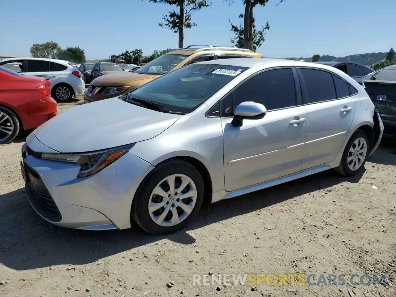 1 Photograph of a damaged car 5YFB4MDE9PP025120 TOYOTA COROLLA 2023
