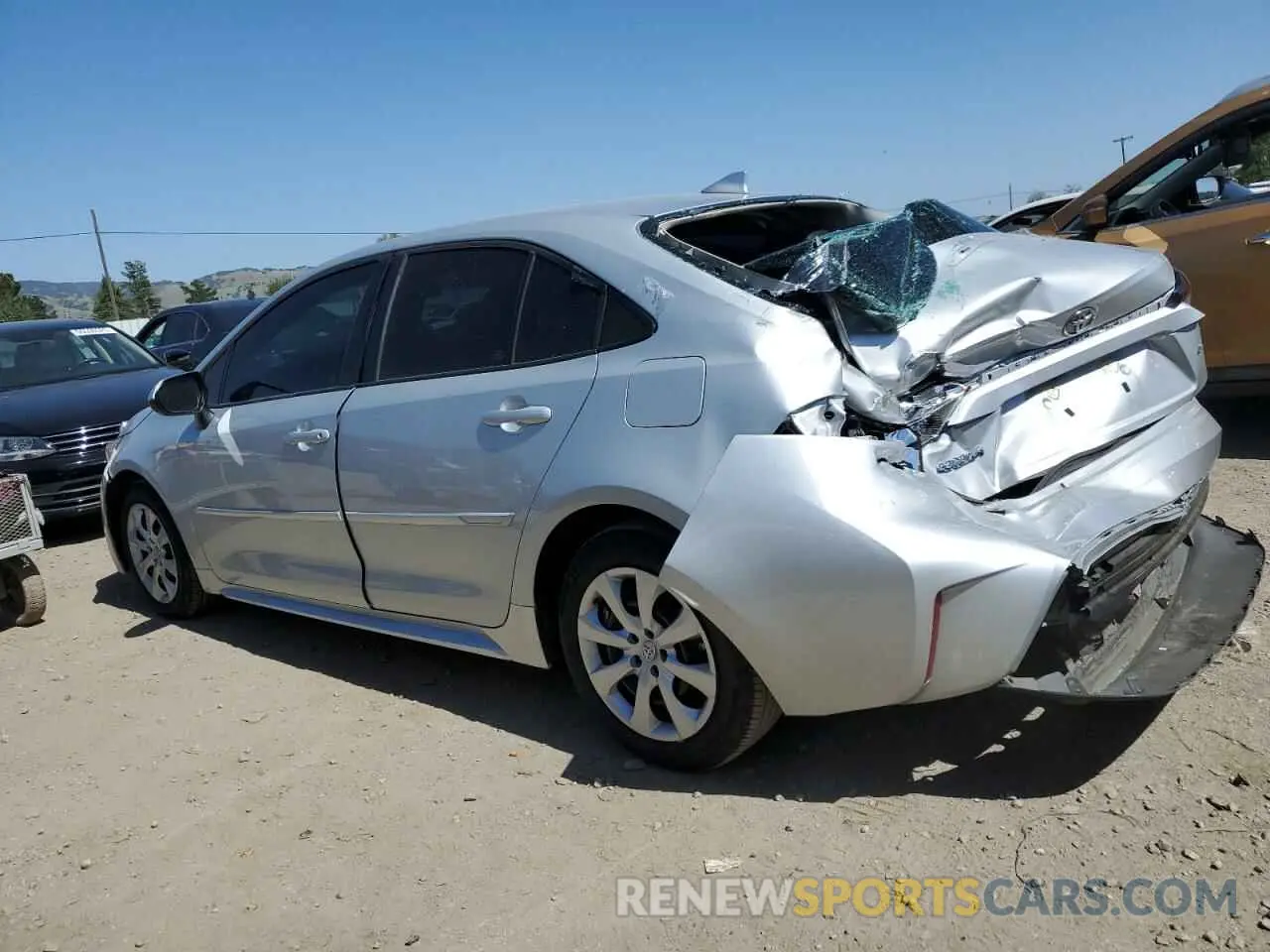 2 Photograph of a damaged car 5YFB4MDE9PP025120 TOYOTA COROLLA 2023