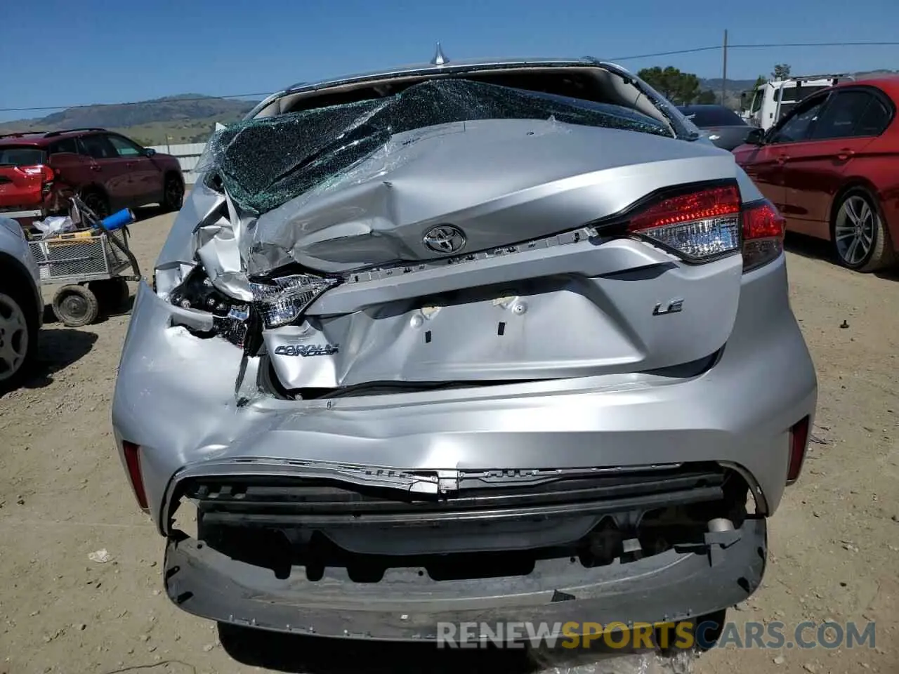 6 Photograph of a damaged car 5YFB4MDE9PP025120 TOYOTA COROLLA 2023