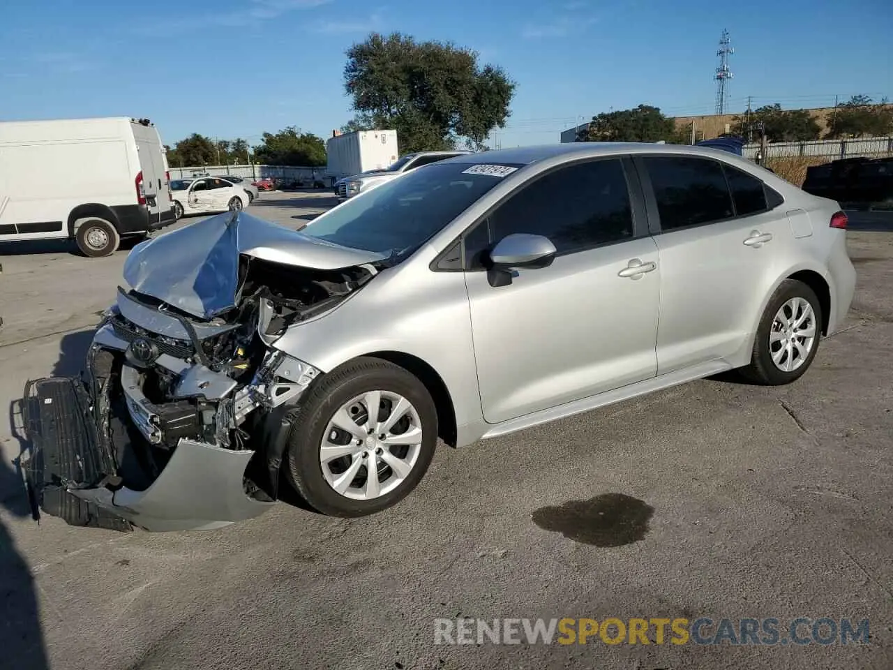 1 Photograph of a damaged car 5YFB4MDE9PP026235 TOYOTA COROLLA 2023