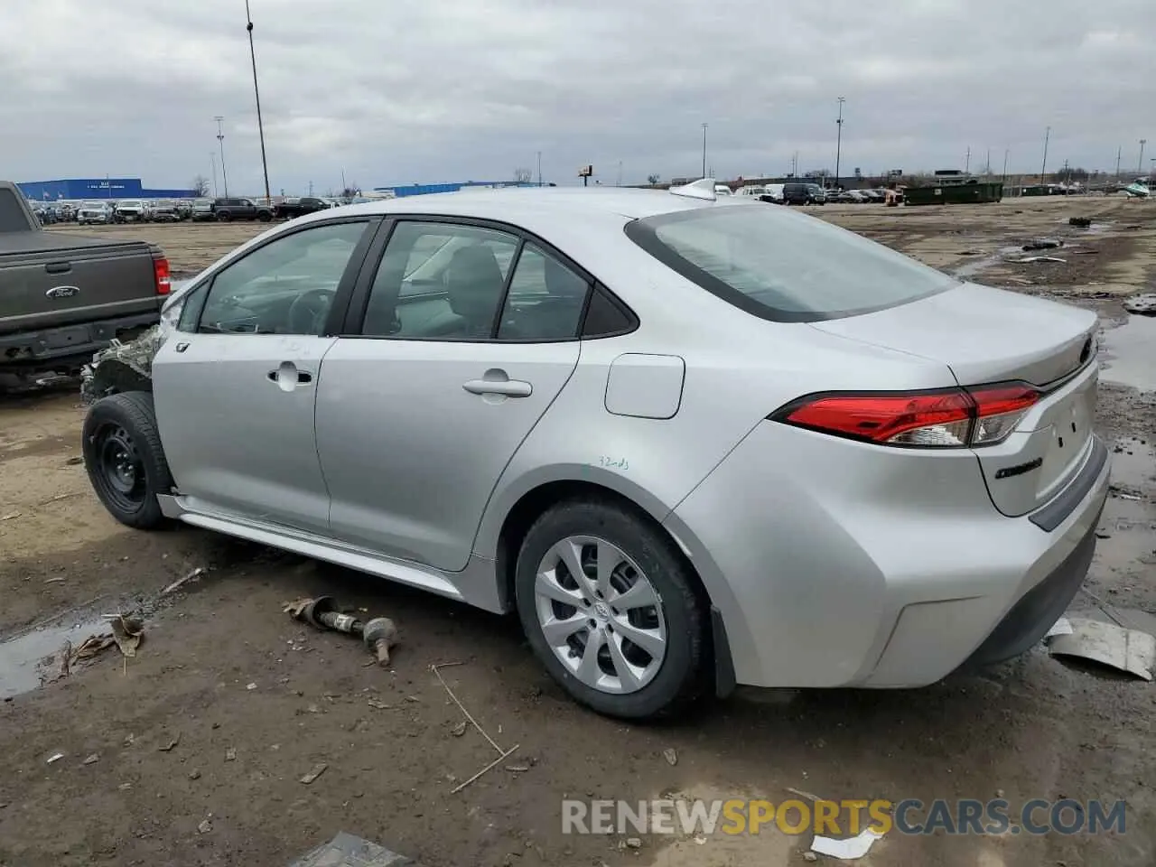 2 Photograph of a damaged car 5YFB4MDE9PP029376 TOYOTA COROLLA 2023