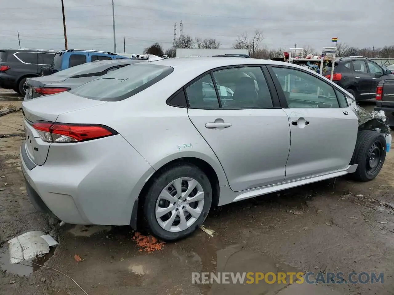 3 Photograph of a damaged car 5YFB4MDE9PP029376 TOYOTA COROLLA 2023