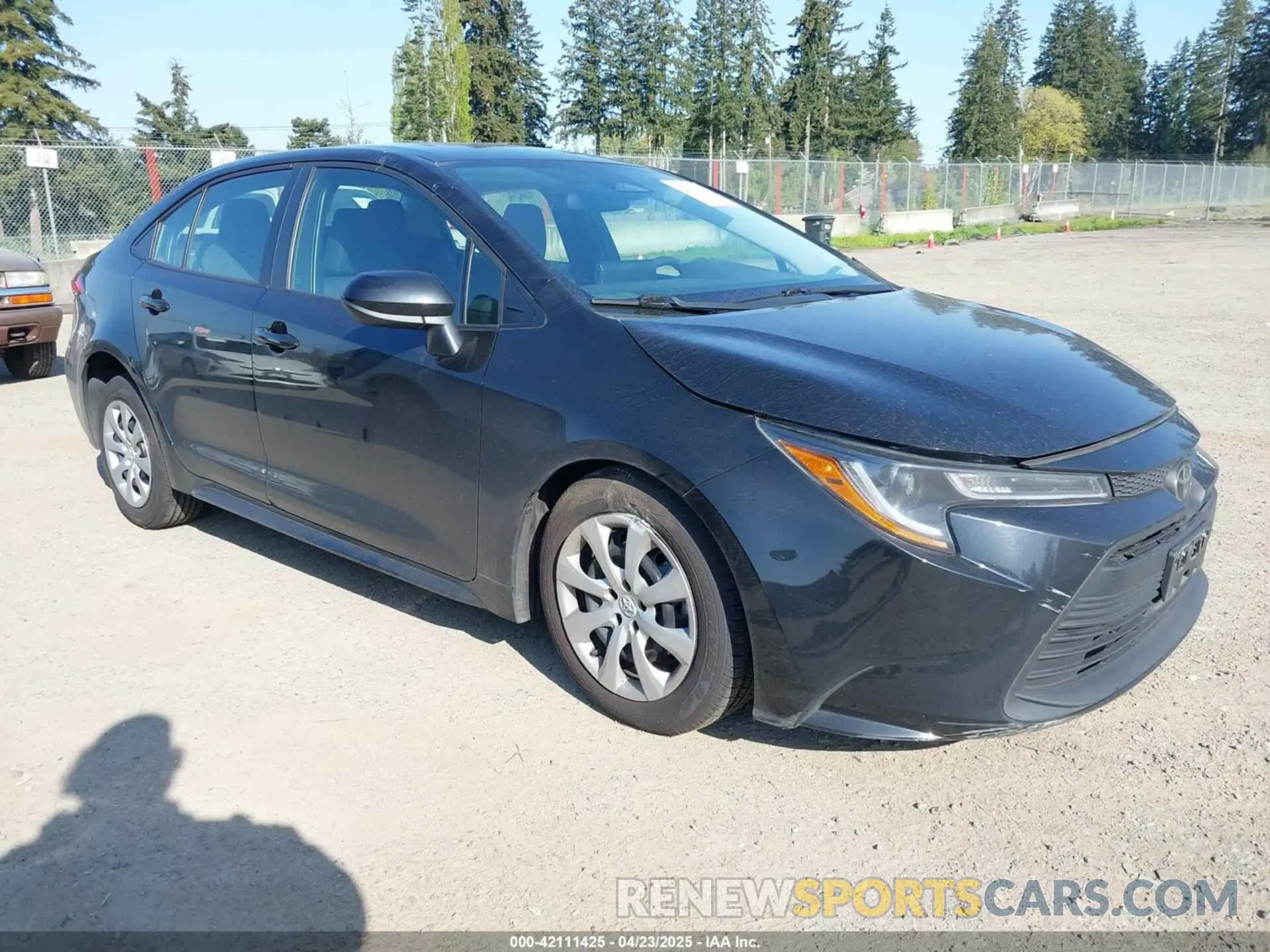1 Photograph of a damaged car 5YFB4MDE9PP032701 TOYOTA COROLLA 2023
