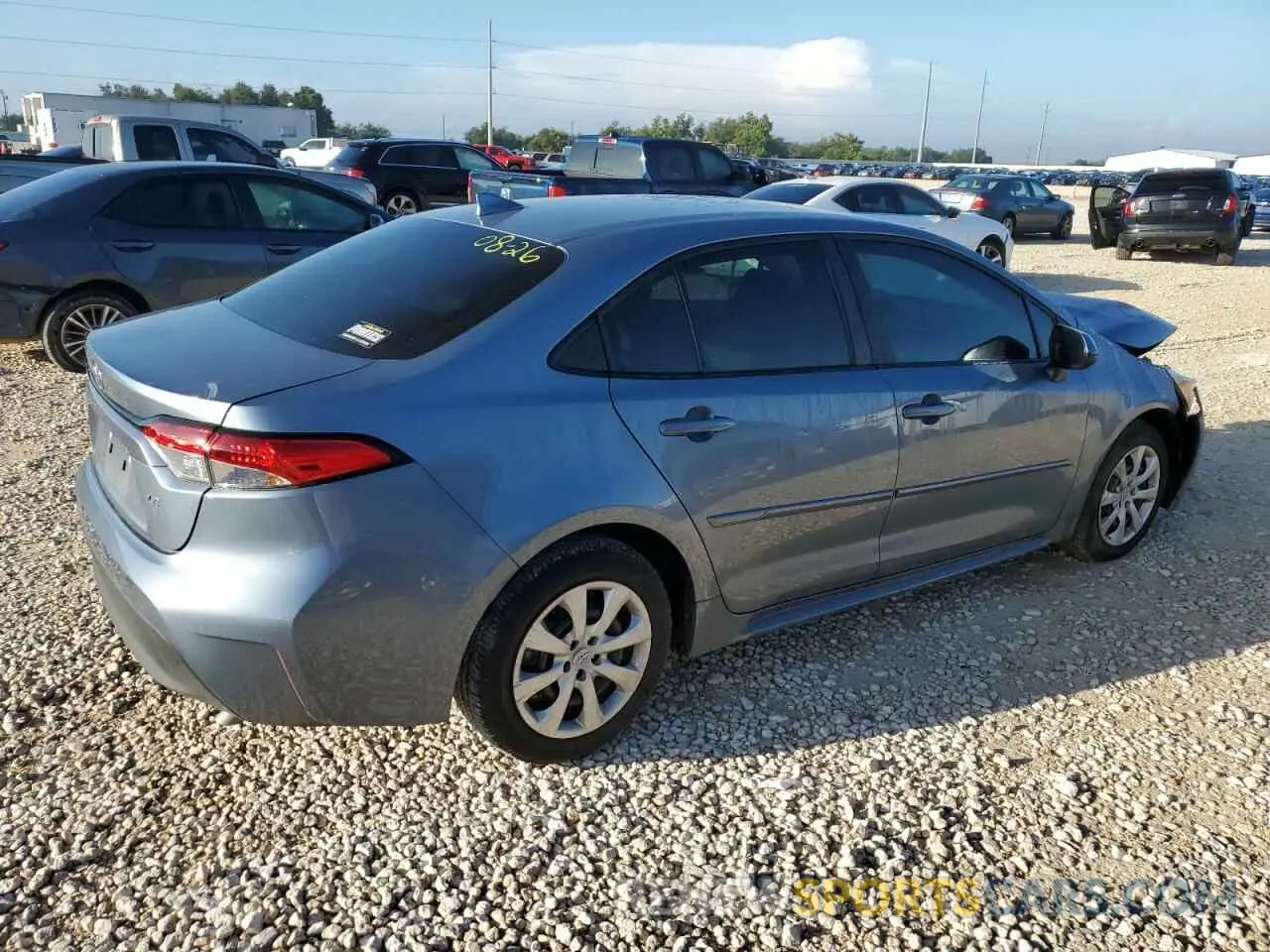 3 Photograph of a damaged car 5YFB4MDE9PP036828 TOYOTA COROLLA 2023