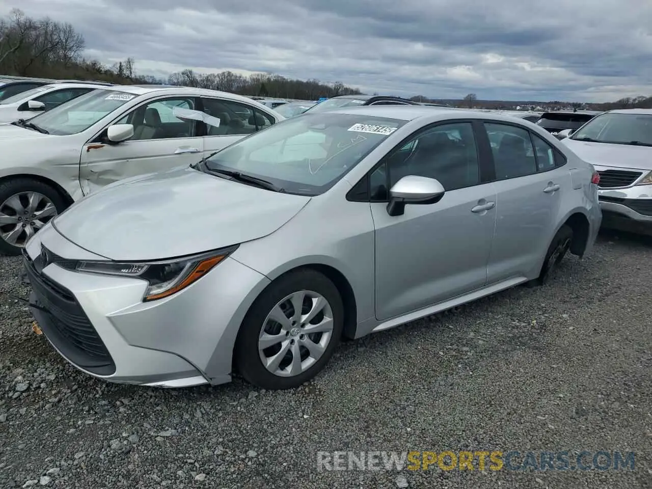 1 Photograph of a damaged car 5YFB4MDE9PP038966 TOYOTA COROLLA 2023