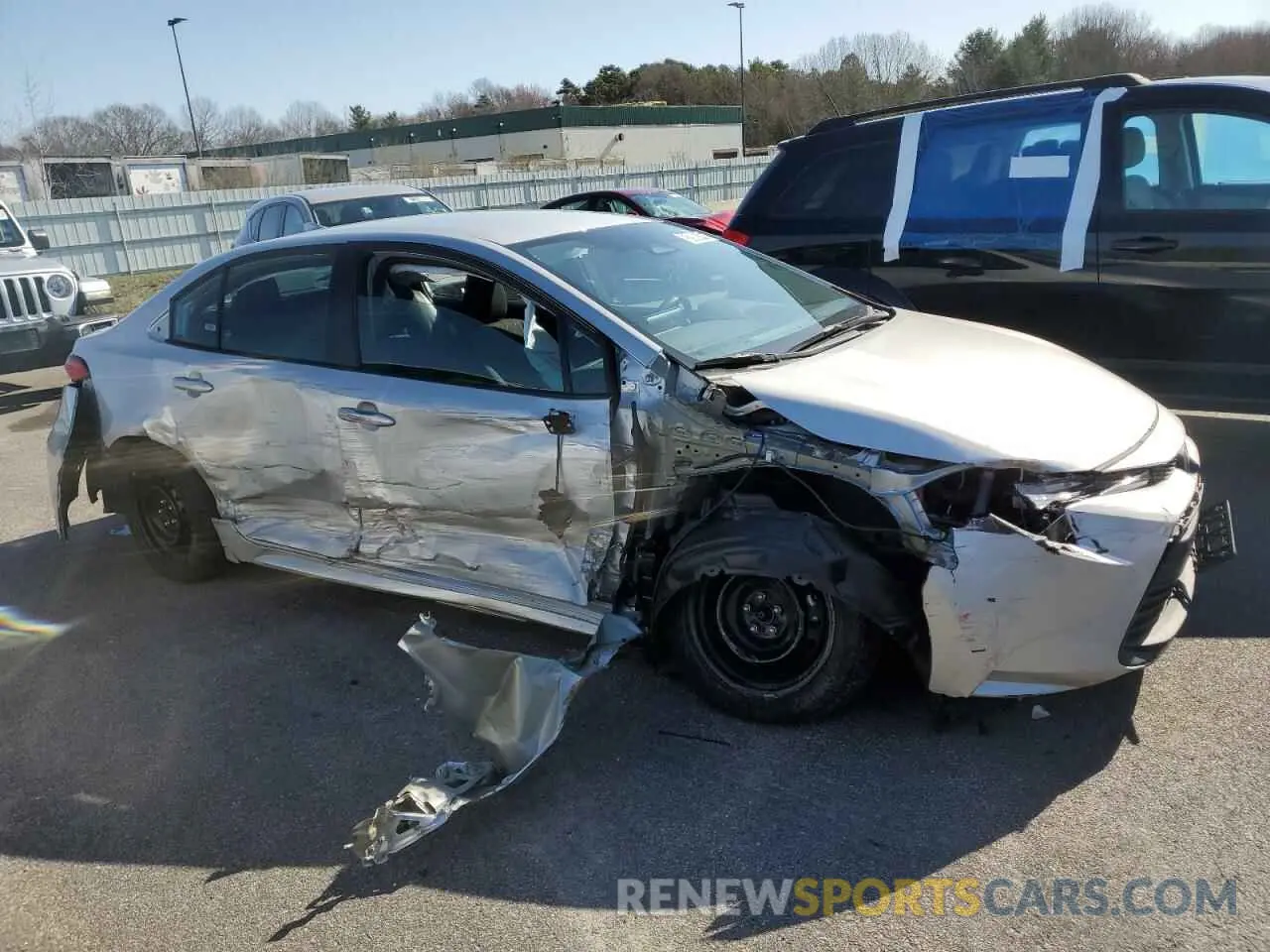 4 Photograph of a damaged car 5YFB4MDE9PP038966 TOYOTA COROLLA 2023