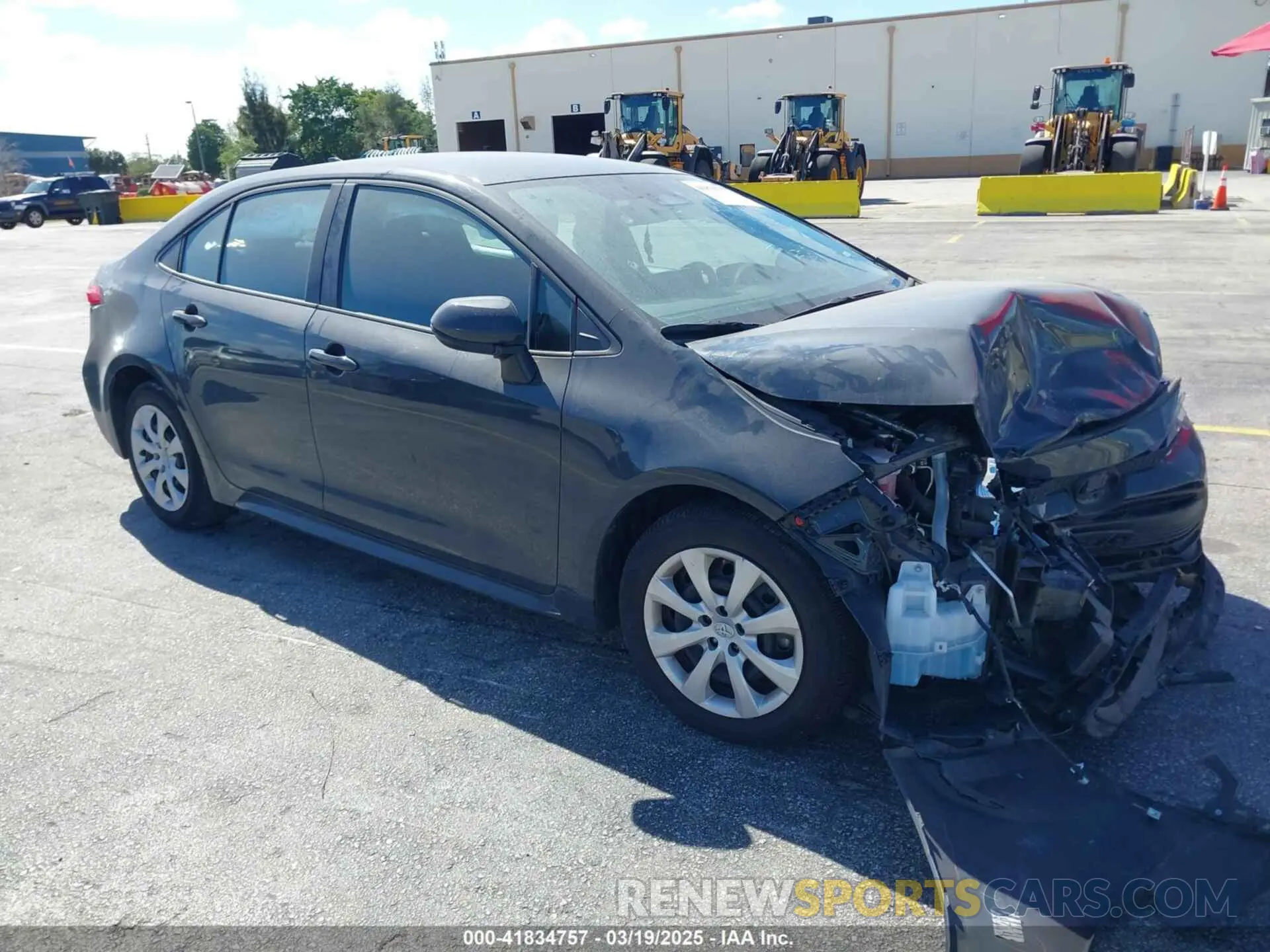 1 Photograph of a damaged car 5YFB4MDE9PP044363 TOYOTA COROLLA 2023