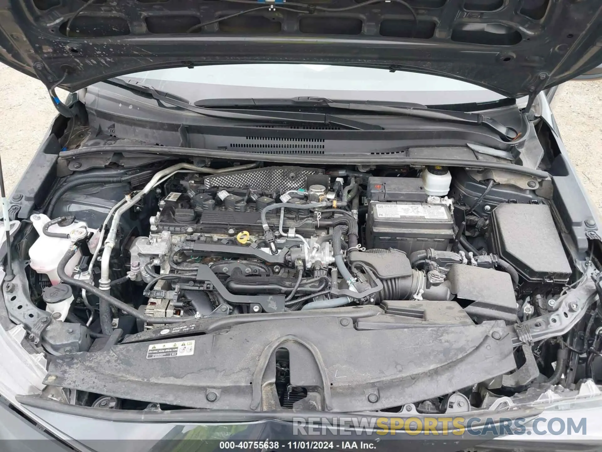10 Photograph of a damaged car 5YFB4MDE9PP047151 TOYOTA COROLLA 2023