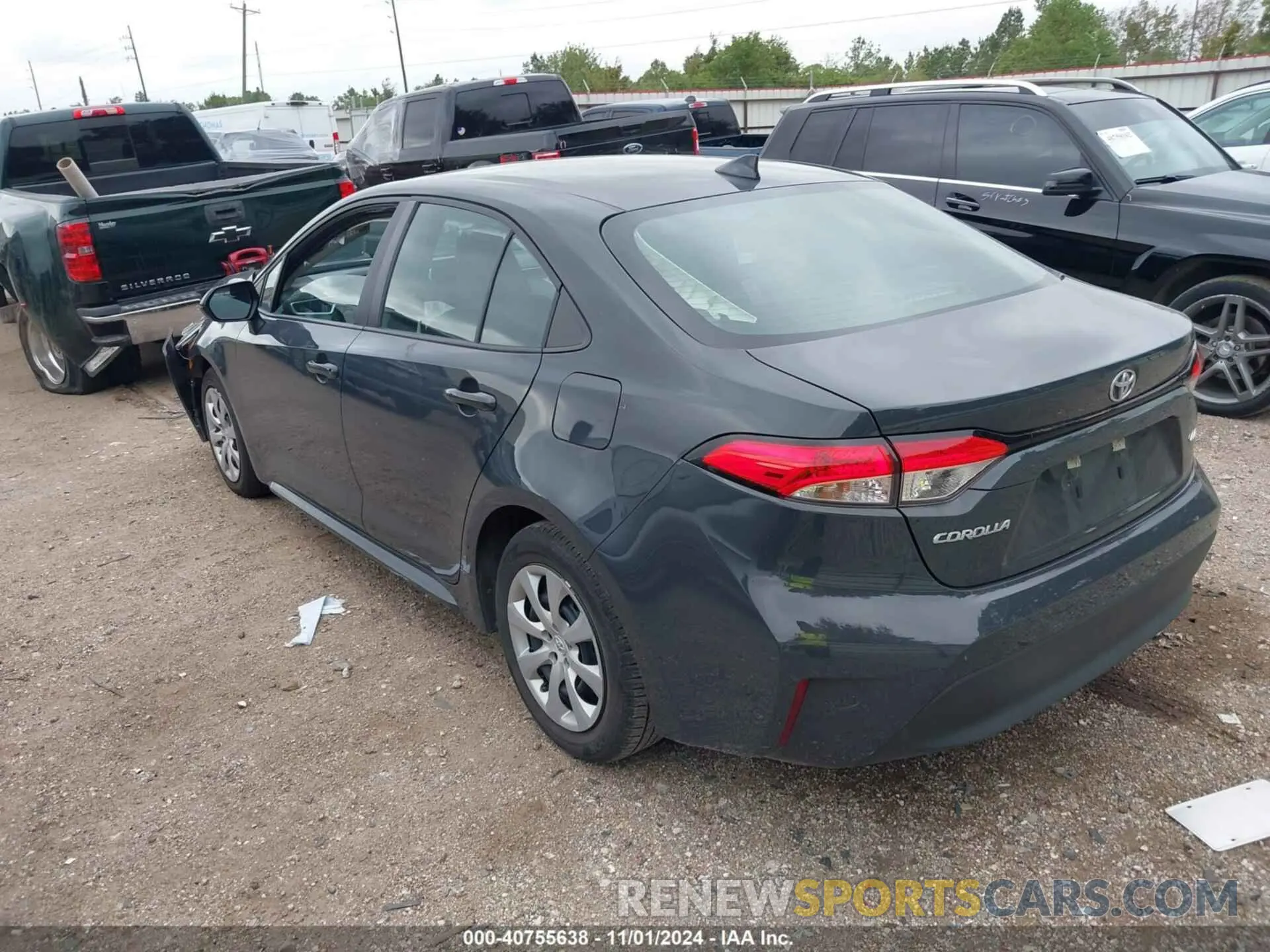 3 Photograph of a damaged car 5YFB4MDE9PP047151 TOYOTA COROLLA 2023