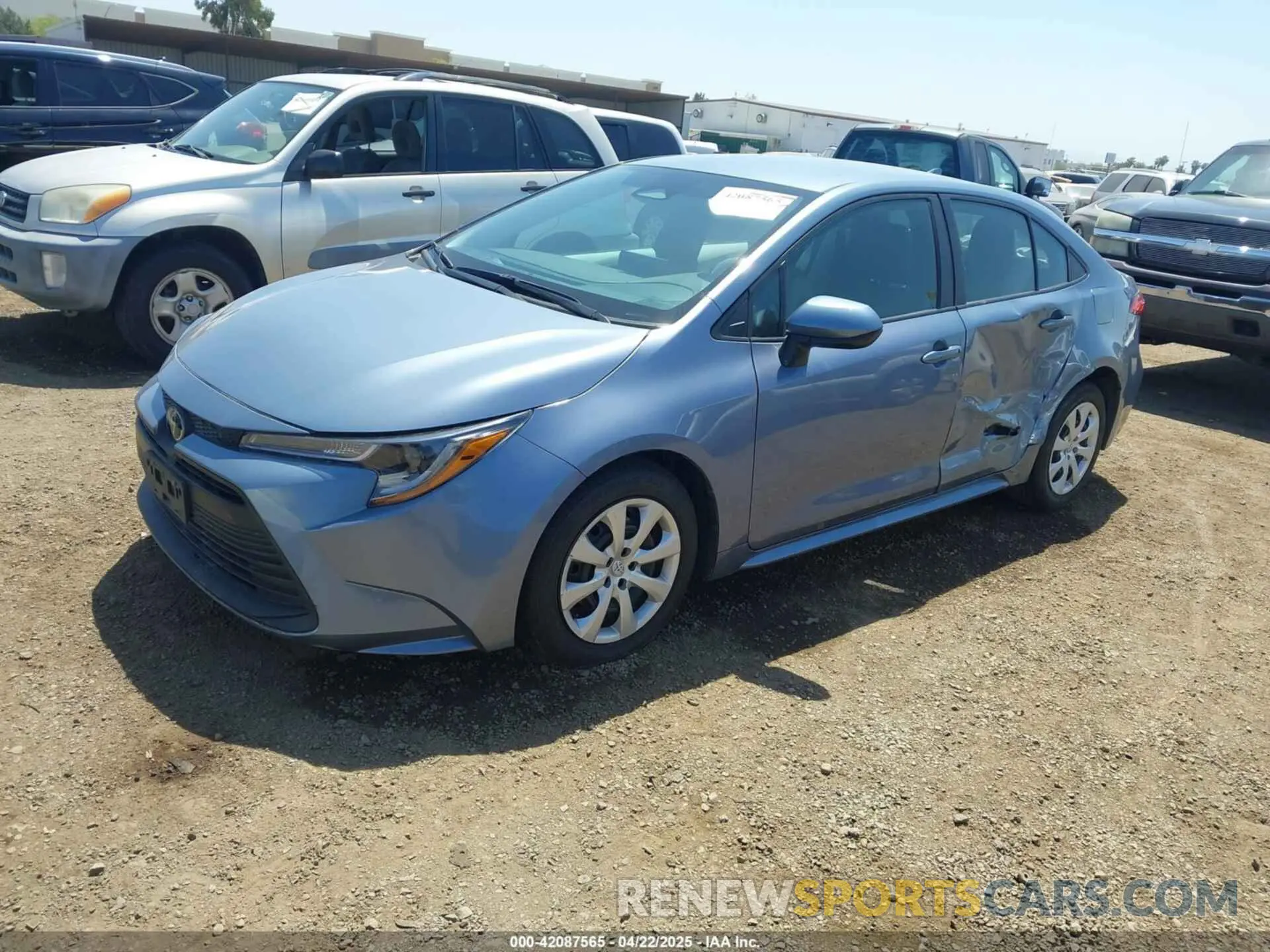 2 Photograph of a damaged car 5YFB4MDE9PP052382 TOYOTA COROLLA 2023