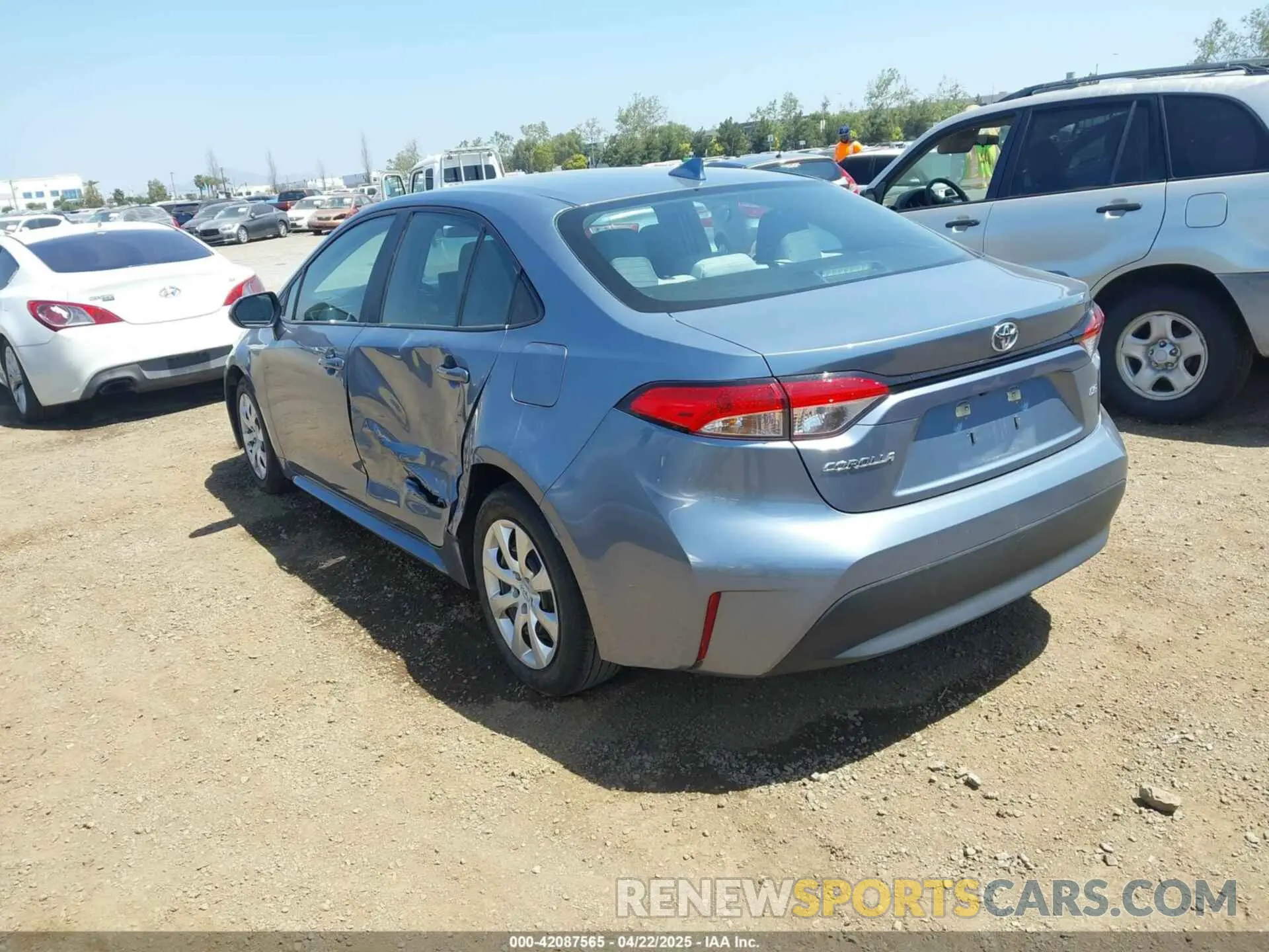 3 Photograph of a damaged car 5YFB4MDE9PP052382 TOYOTA COROLLA 2023
