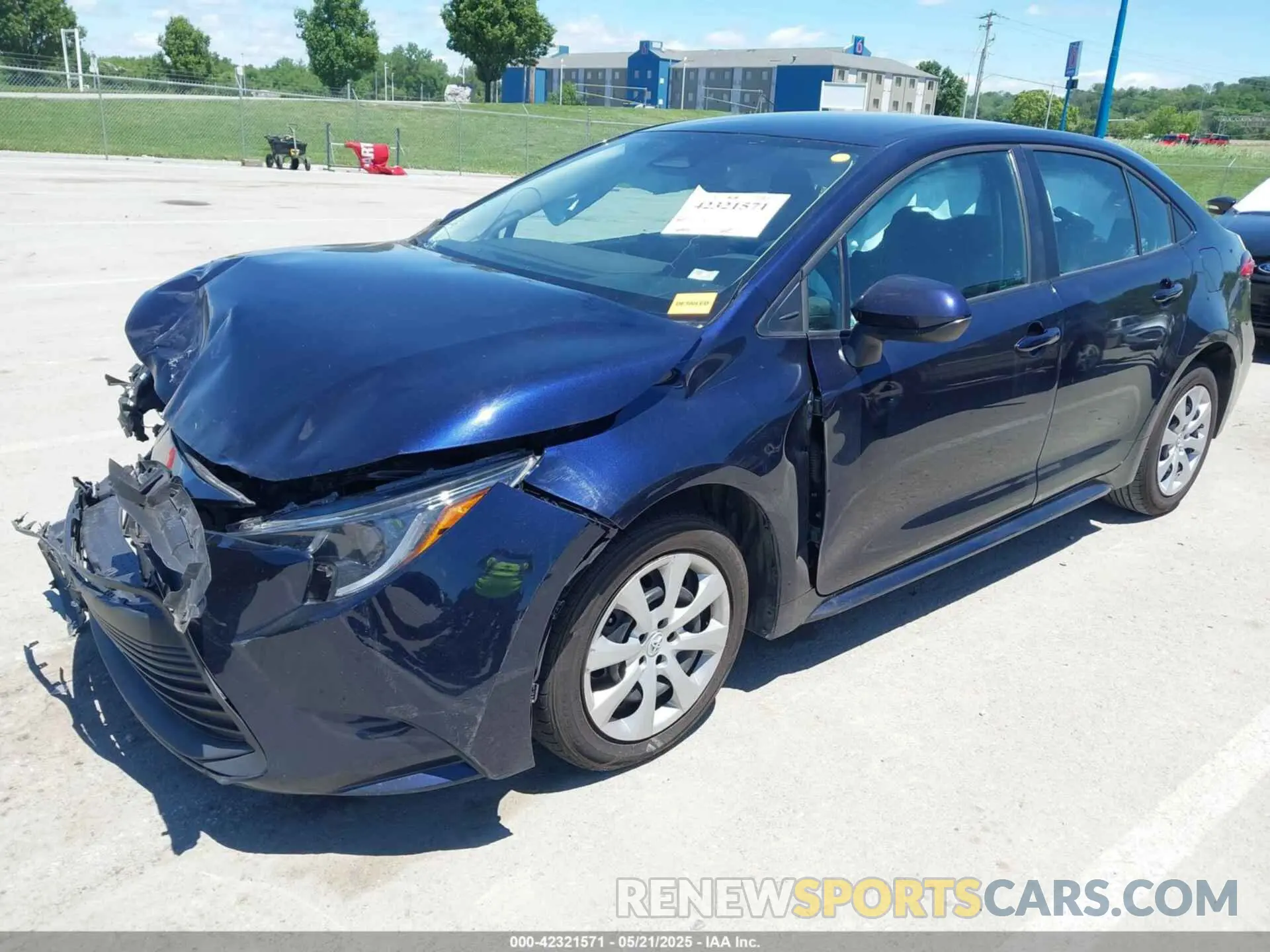2 Photograph of a damaged car 5YFB4MDE9PP056769 TOYOTA COROLLA 2023