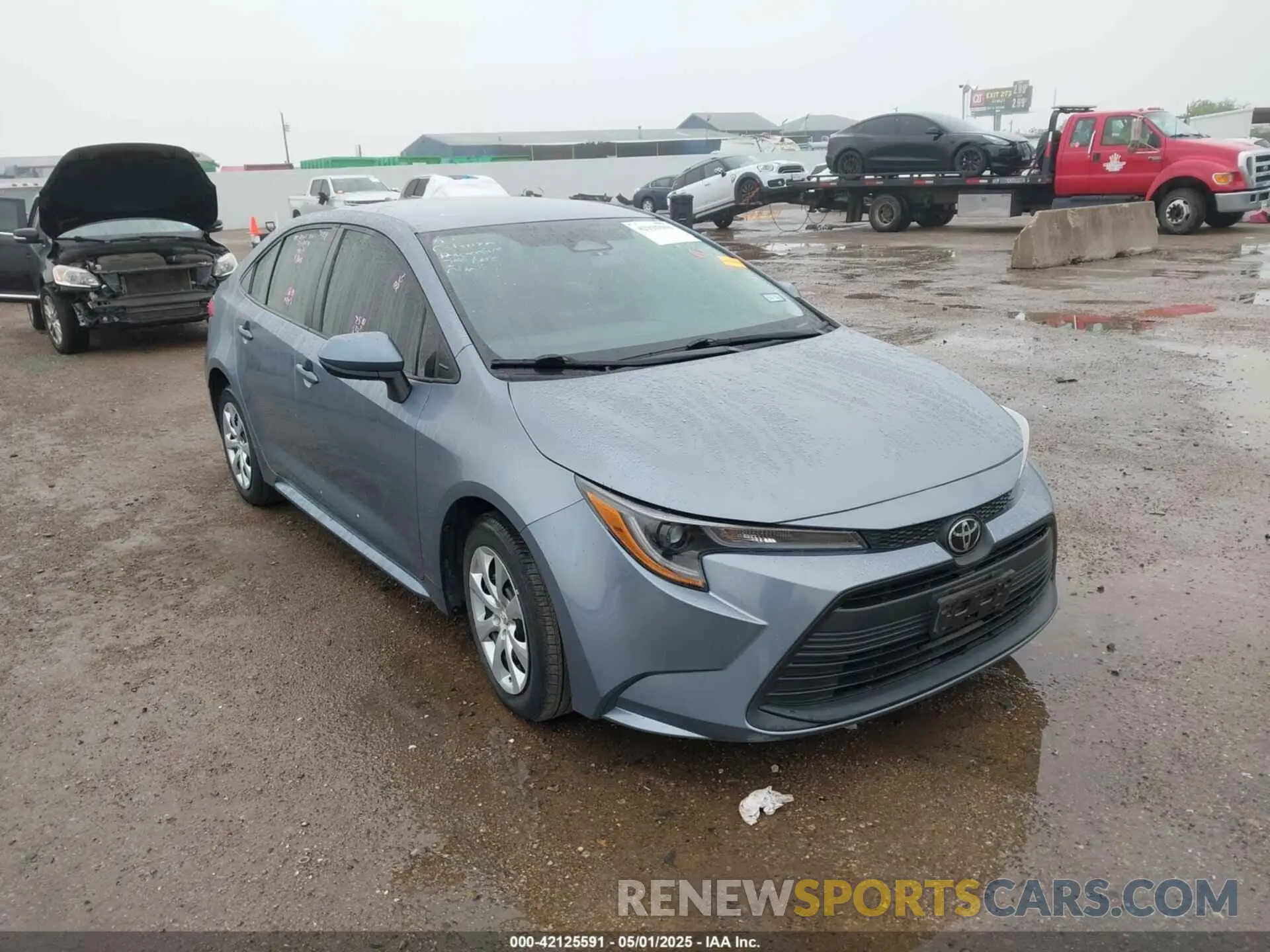 1 Photograph of a damaged car 5YFB4MDE9PP058599 TOYOTA COROLLA 2023
