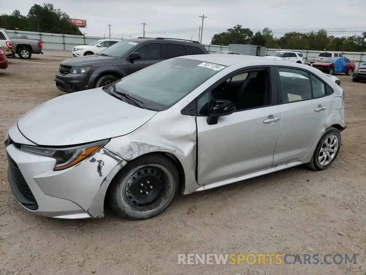 1 Photograph of a damaged car 5YFB4MDE9PP065066 TOYOTA COROLLA 2023