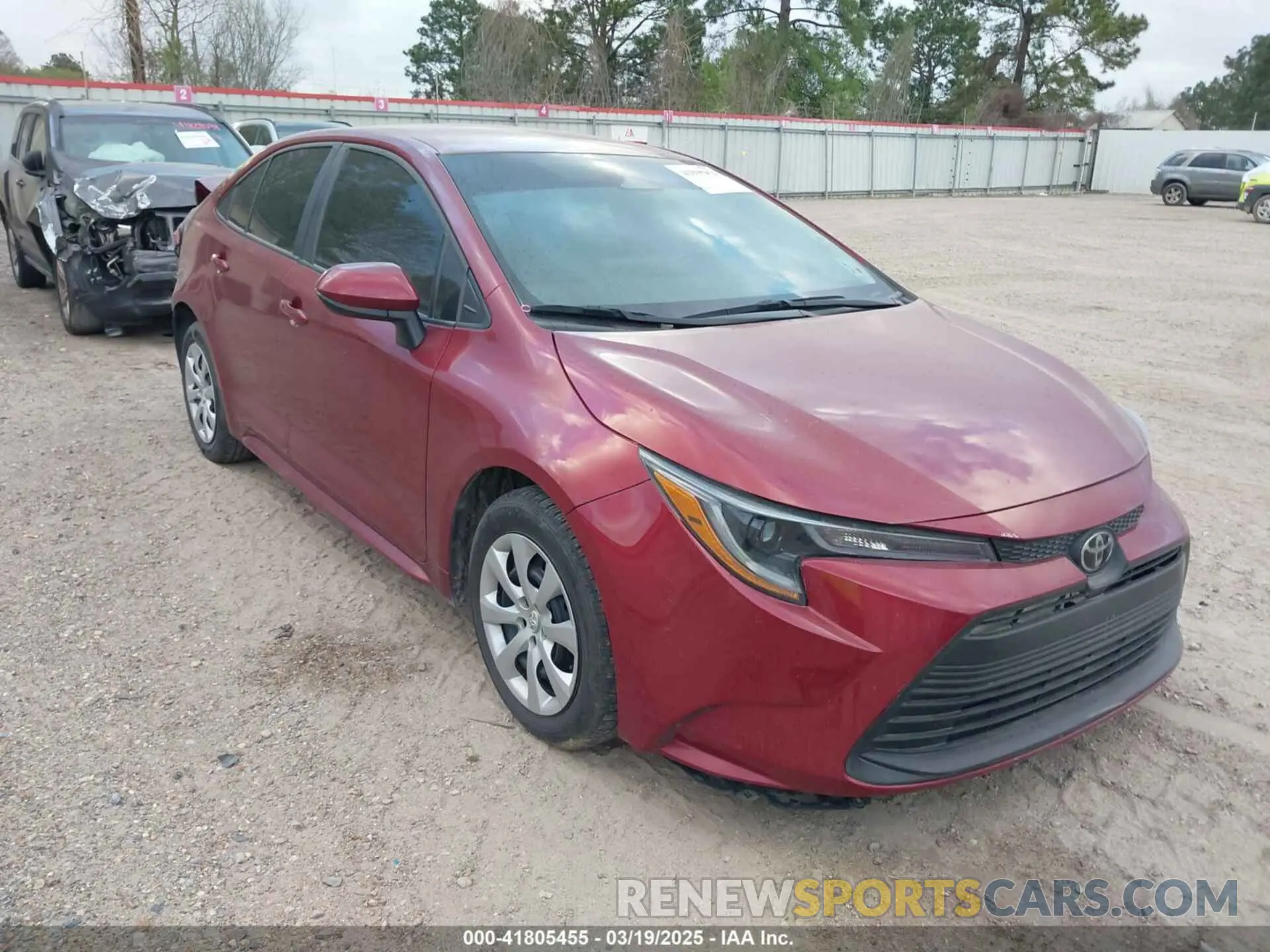 1 Photograph of a damaged car 5YFB4MDE9PP068145 TOYOTA COROLLA 2023