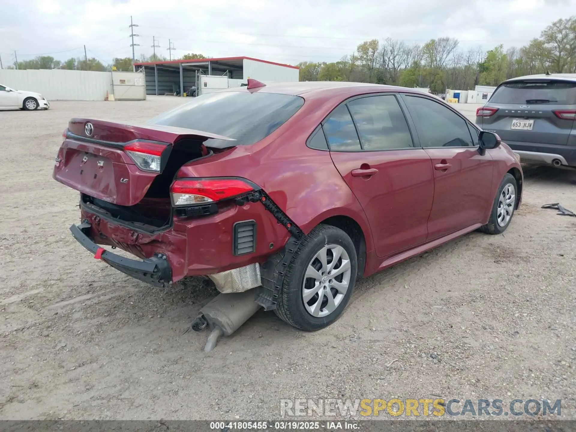 4 Photograph of a damaged car 5YFB4MDE9PP068145 TOYOTA COROLLA 2023