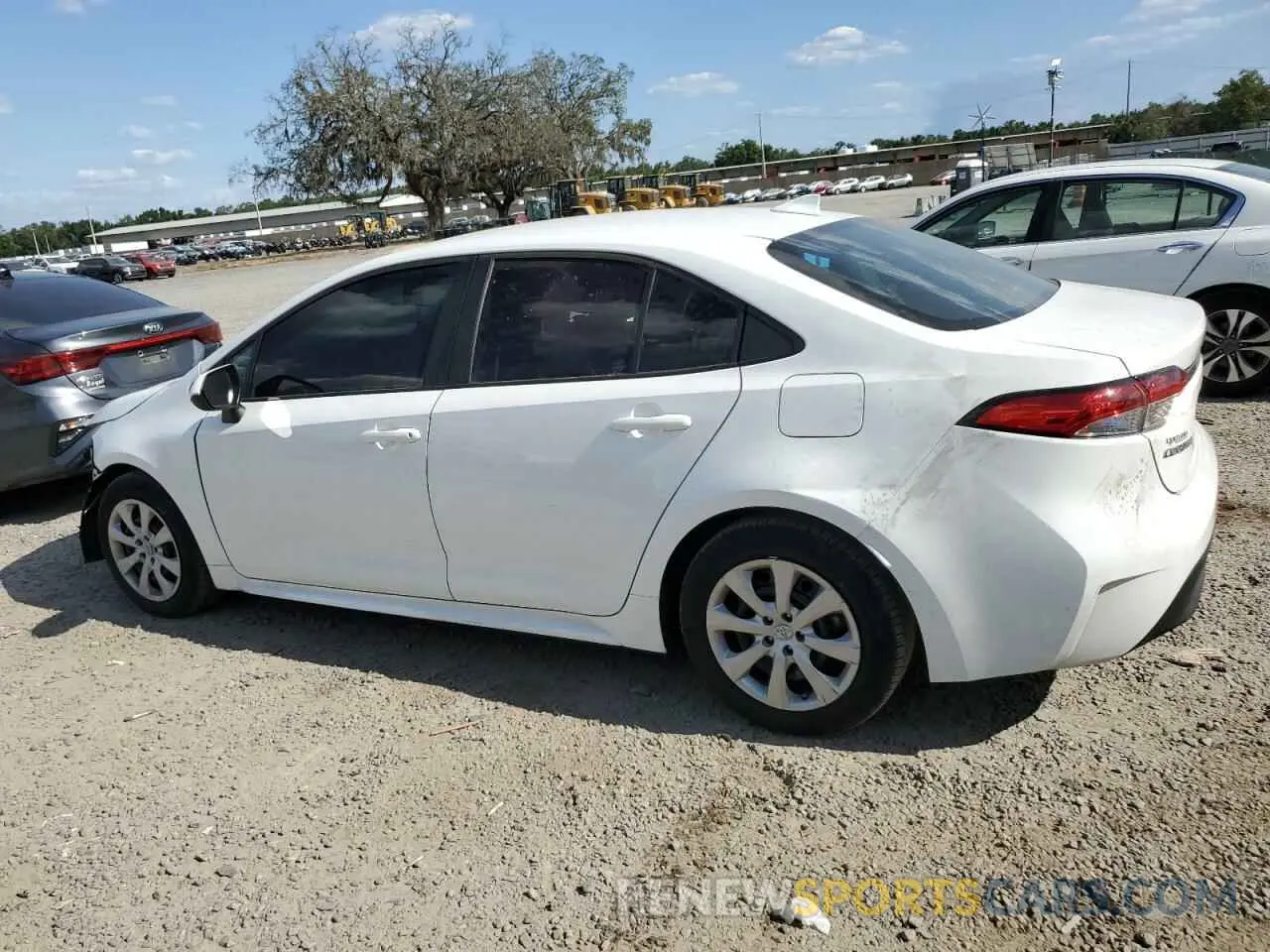 2 Photograph of a damaged car 5YFB4MDEXPP003773 TOYOTA COROLLA 2023
