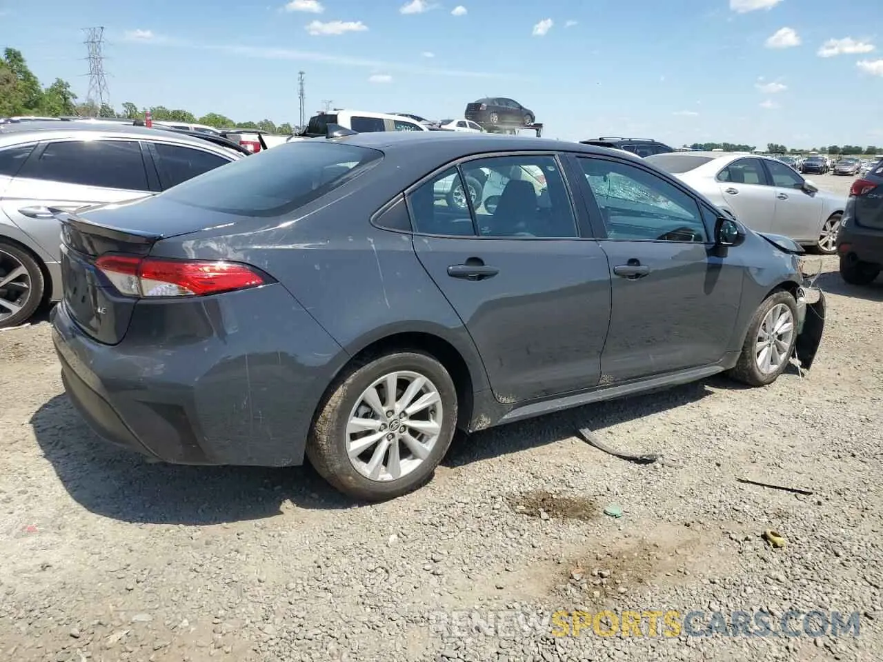 3 Photograph of a damaged car 5YFB4MDEXPP007421 TOYOTA COROLLA 2023