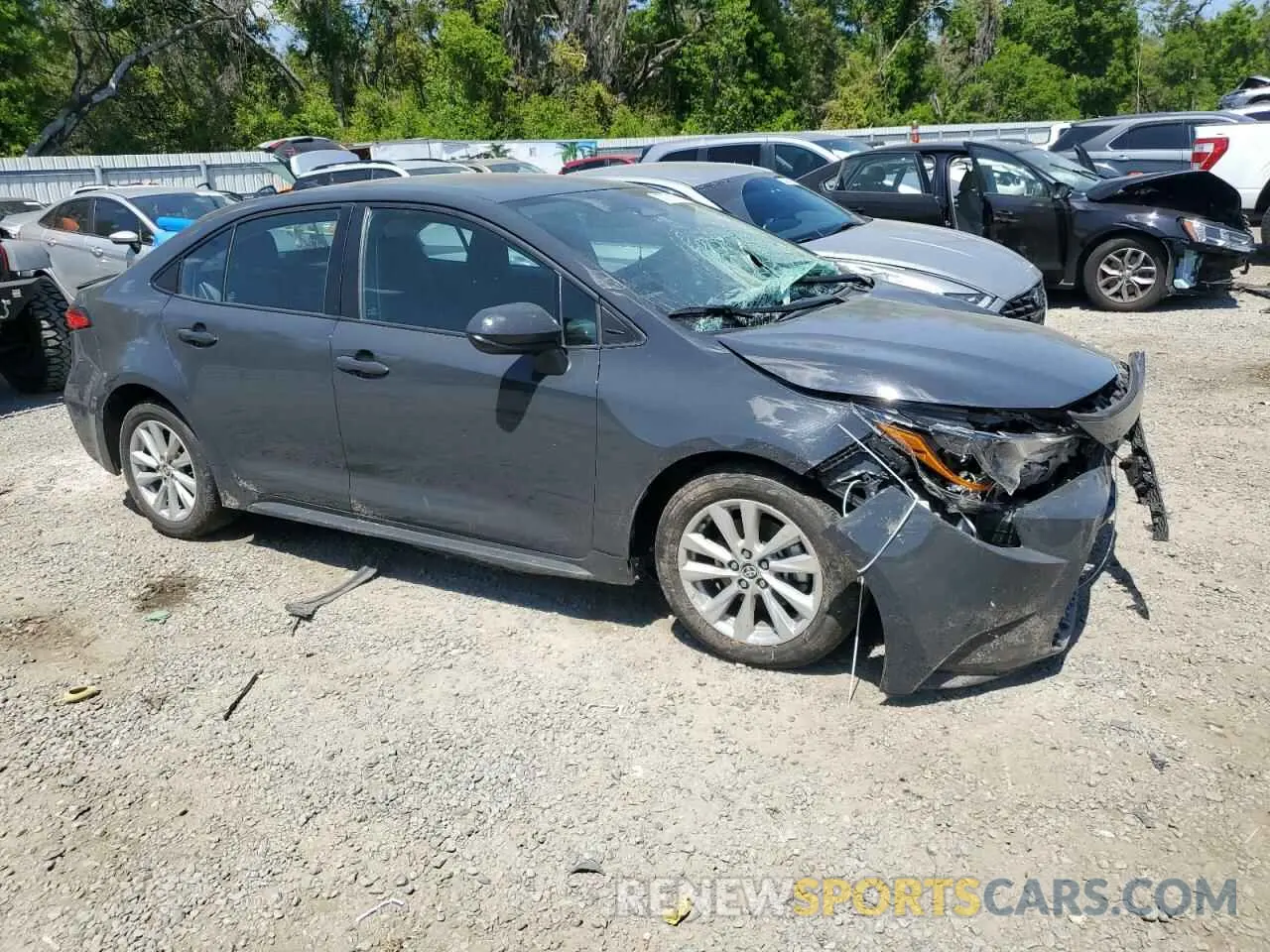 4 Photograph of a damaged car 5YFB4MDEXPP007421 TOYOTA COROLLA 2023