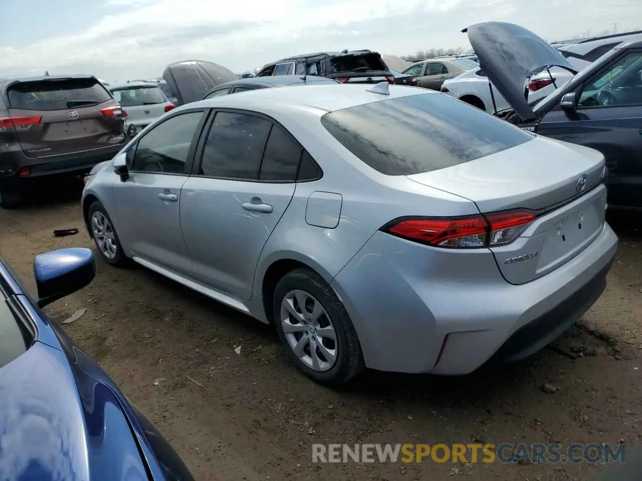 2 Photograph of a damaged car 5YFB4MDEXPP012151 TOYOTA COROLLA 2023