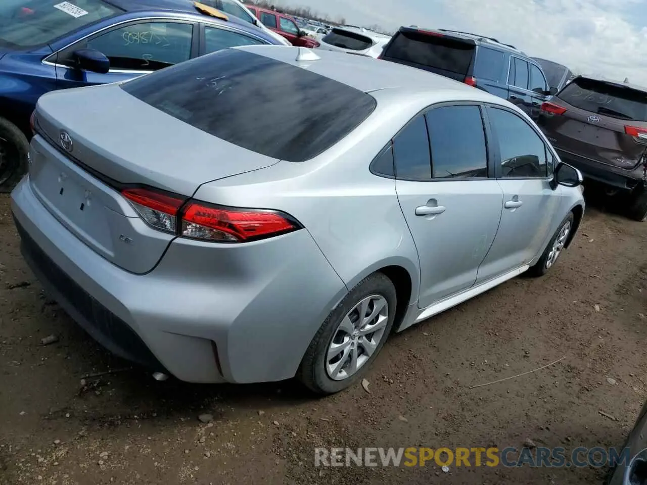 3 Photograph of a damaged car 5YFB4MDEXPP012151 TOYOTA COROLLA 2023