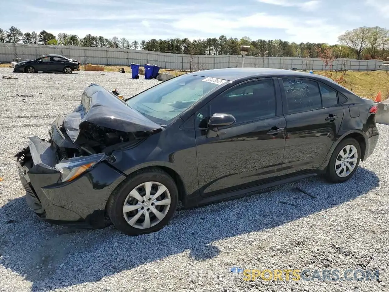 1 Photograph of a damaged car 5YFB4MDEXPP014238 TOYOTA COROLLA 2023