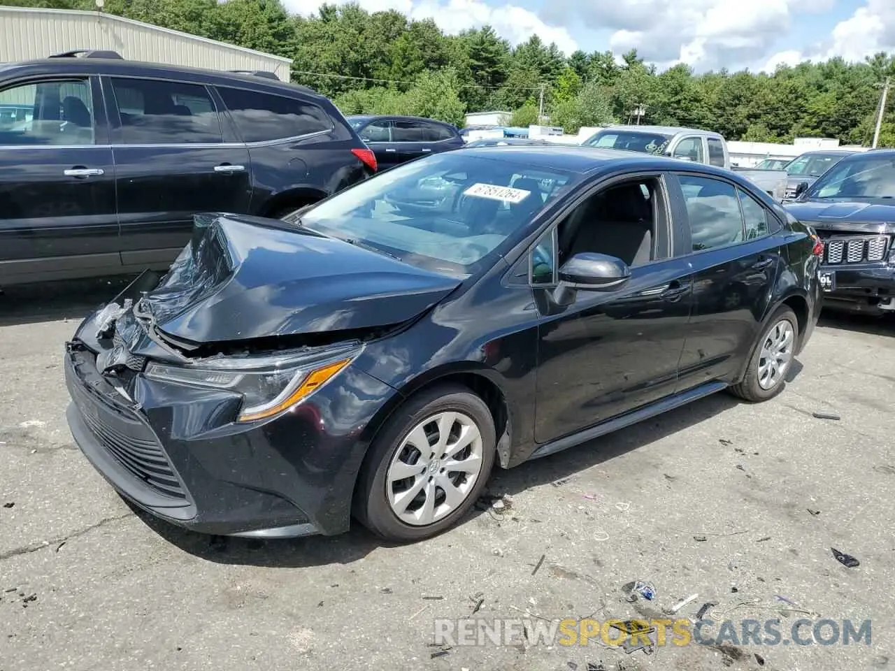 1 Photograph of a damaged car 5YFB4MDEXPP015180 TOYOTA COROLLA 2023