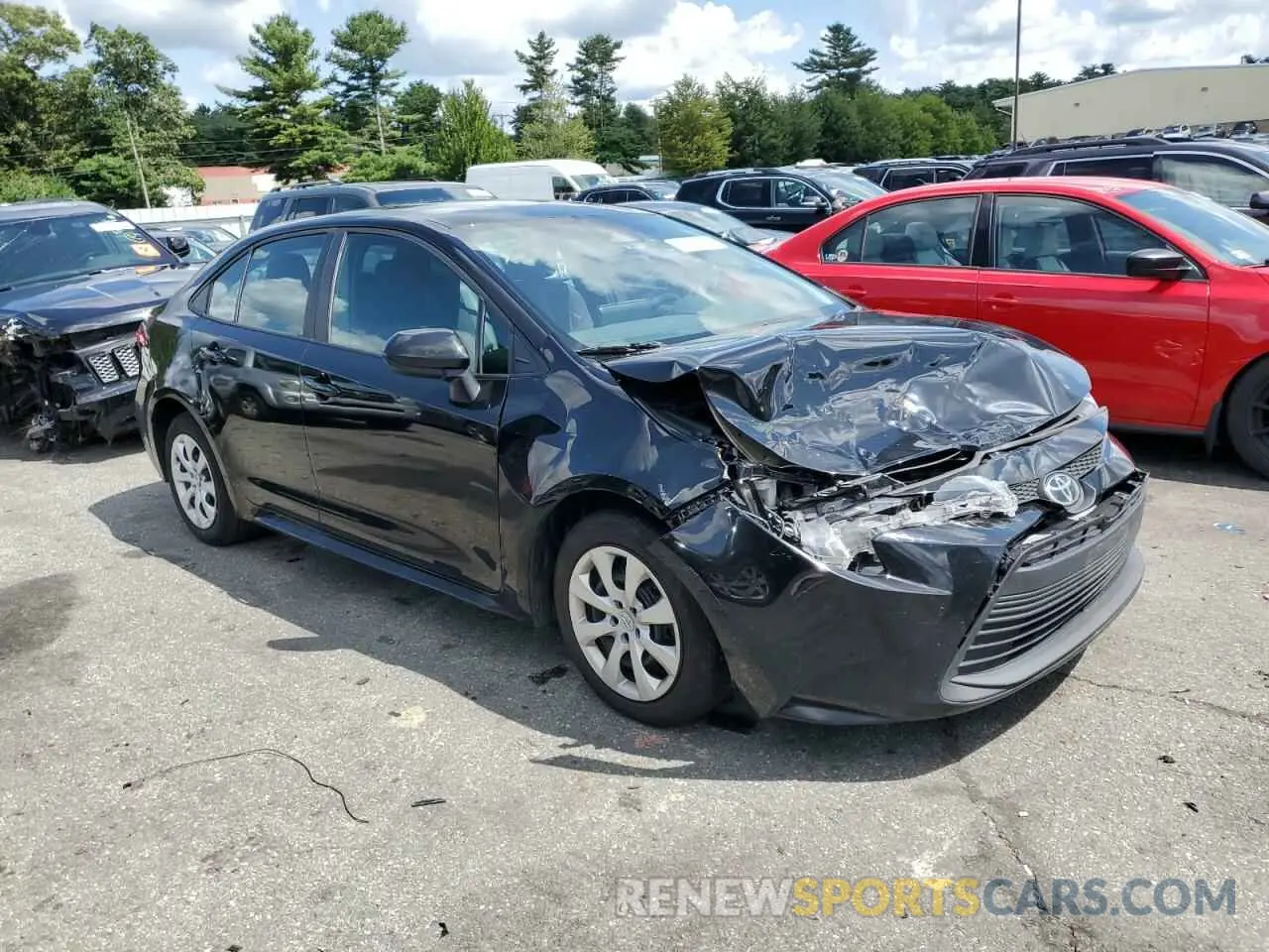 4 Photograph of a damaged car 5YFB4MDEXPP015180 TOYOTA COROLLA 2023