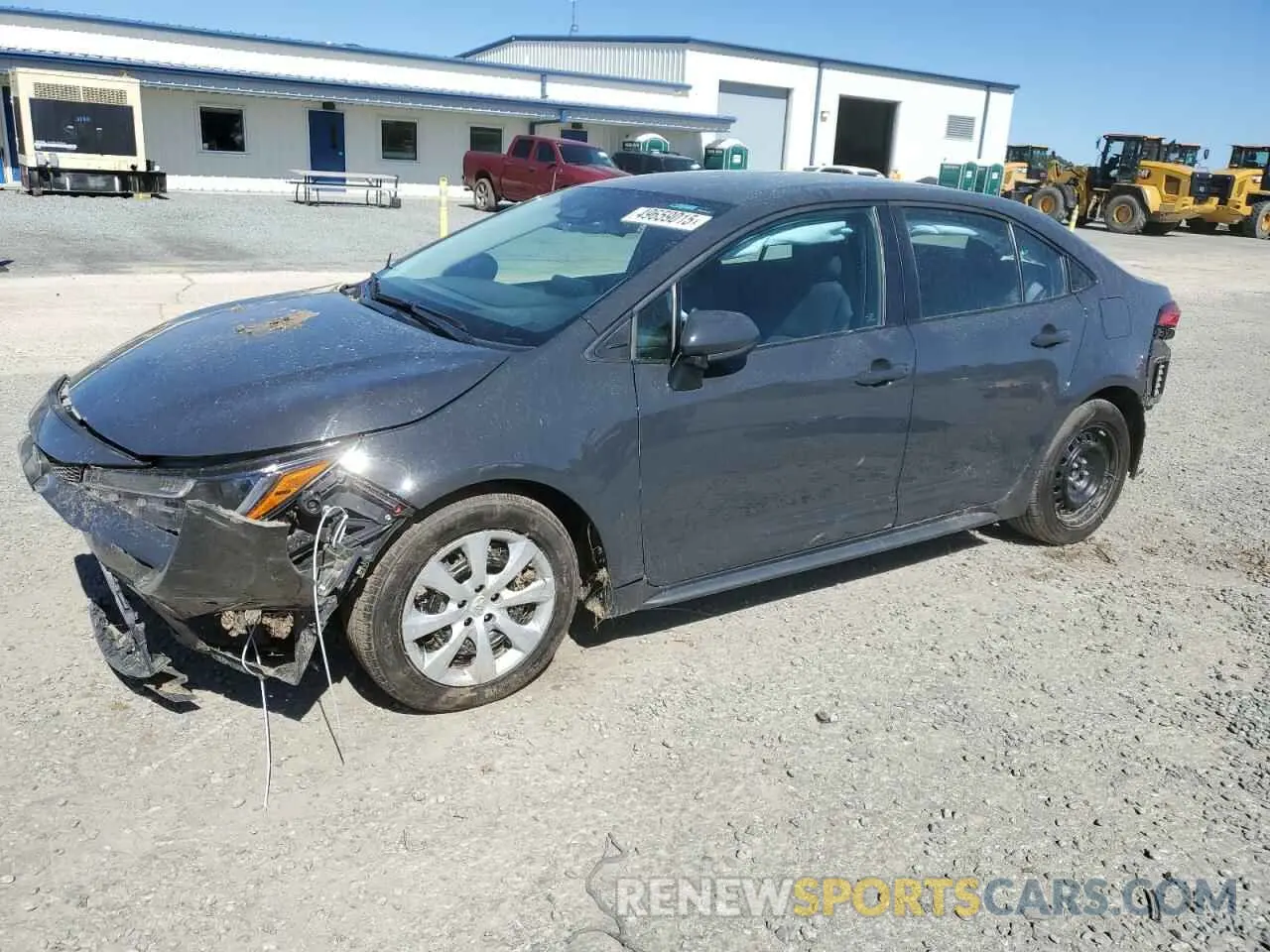 1 Photograph of a damaged car 5YFB4MDEXPP015535 TOYOTA COROLLA 2023
