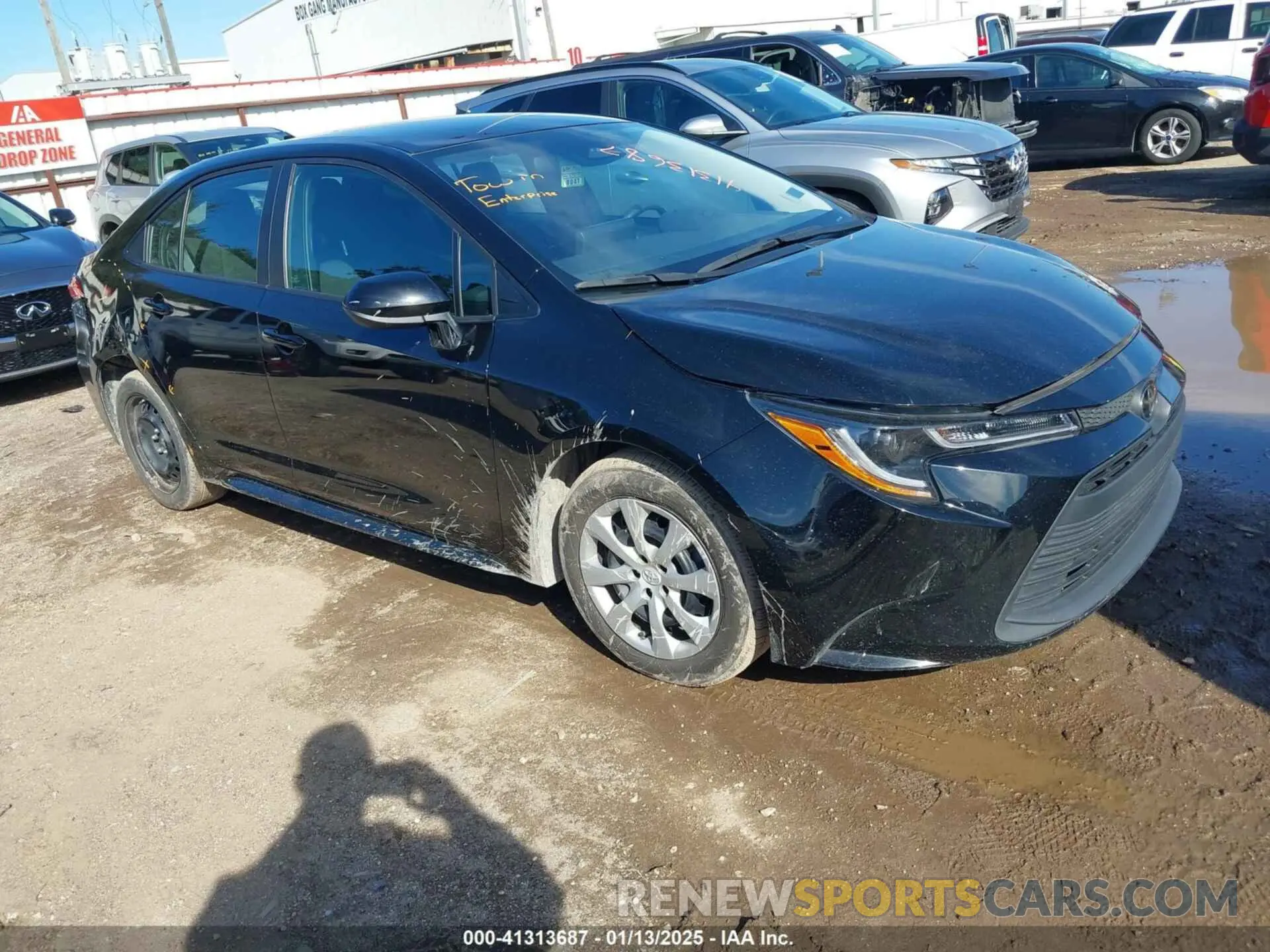 1 Photograph of a damaged car 5YFB4MDEXPP015633 TOYOTA COROLLA 2023