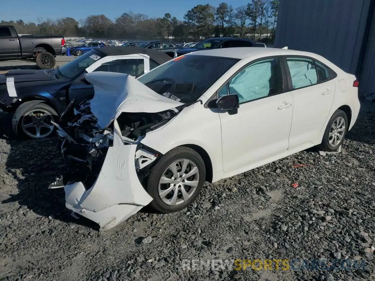1 Photograph of a damaged car 5YFB4MDEXPP024378 TOYOTA COROLLA 2023