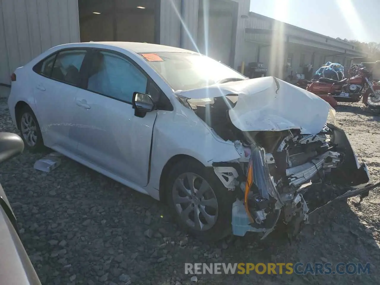 4 Photograph of a damaged car 5YFB4MDEXPP024378 TOYOTA COROLLA 2023