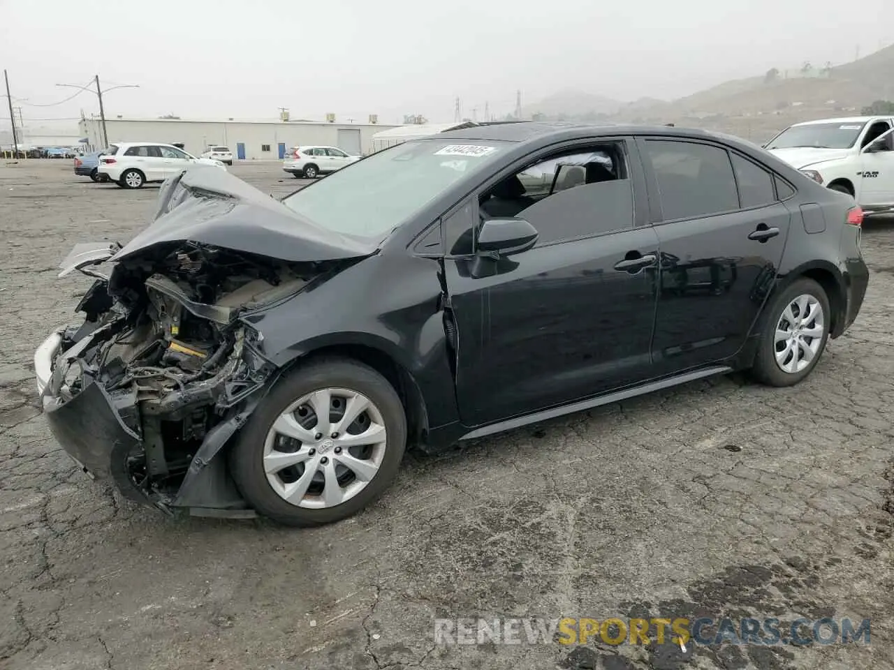 1 Photograph of a damaged car 5YFB4MDEXPP025627 TOYOTA COROLLA 2023