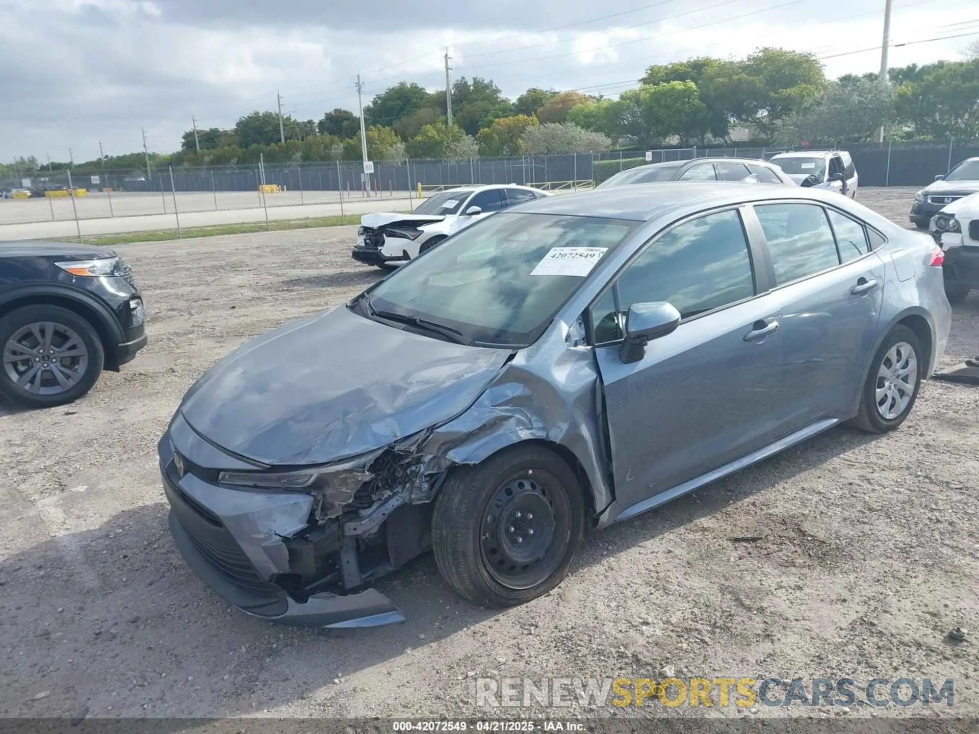 2 Photograph of a damaged car 5YFB4MDEXPP027815 TOYOTA COROLLA 2023