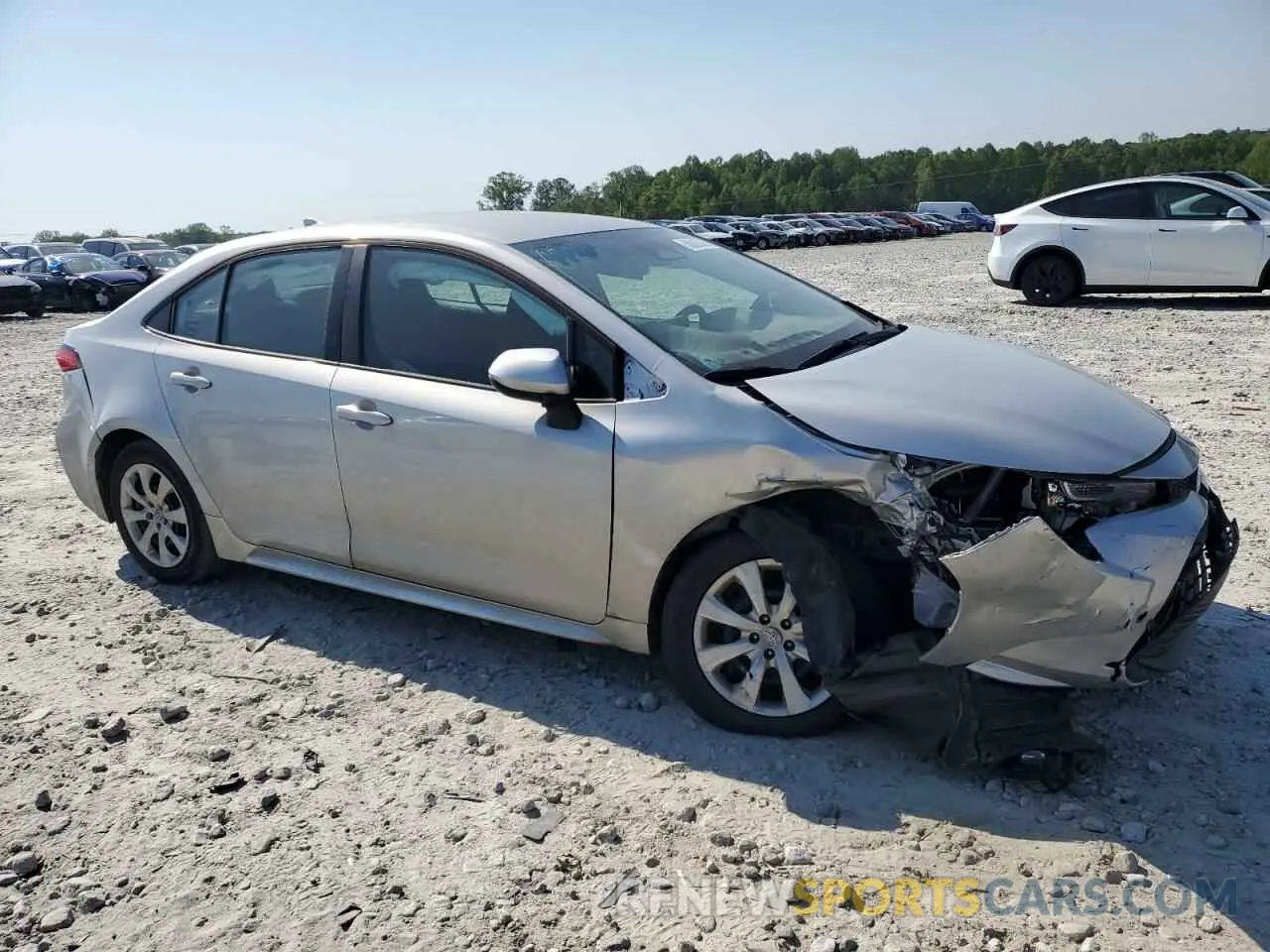 4 Photograph of a damaged car 5YFB4MDEXPP027927 TOYOTA COROLLA 2023