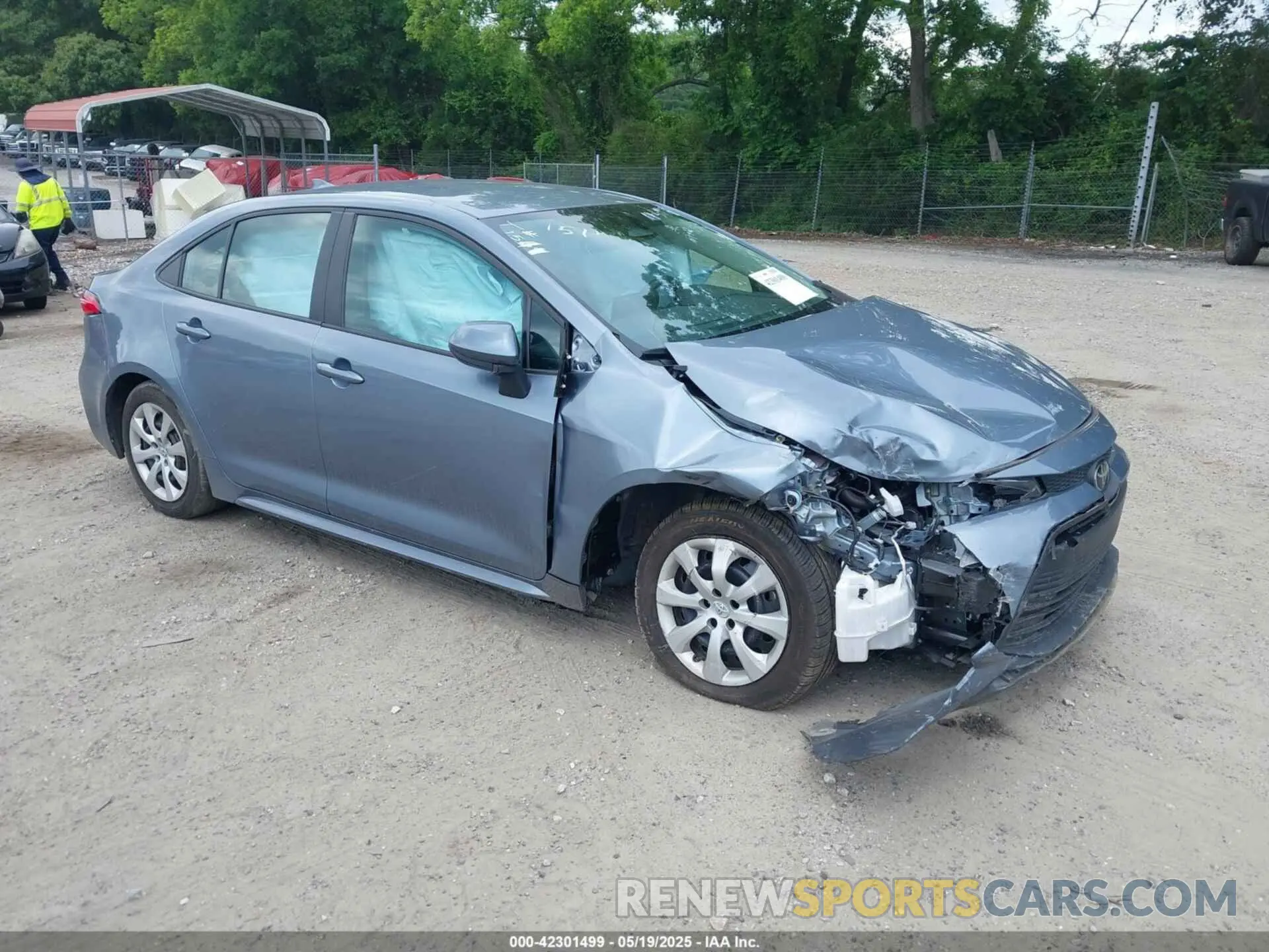 1 Photograph of a damaged car 5YFB4MDEXPP029757 TOYOTA COROLLA 2023