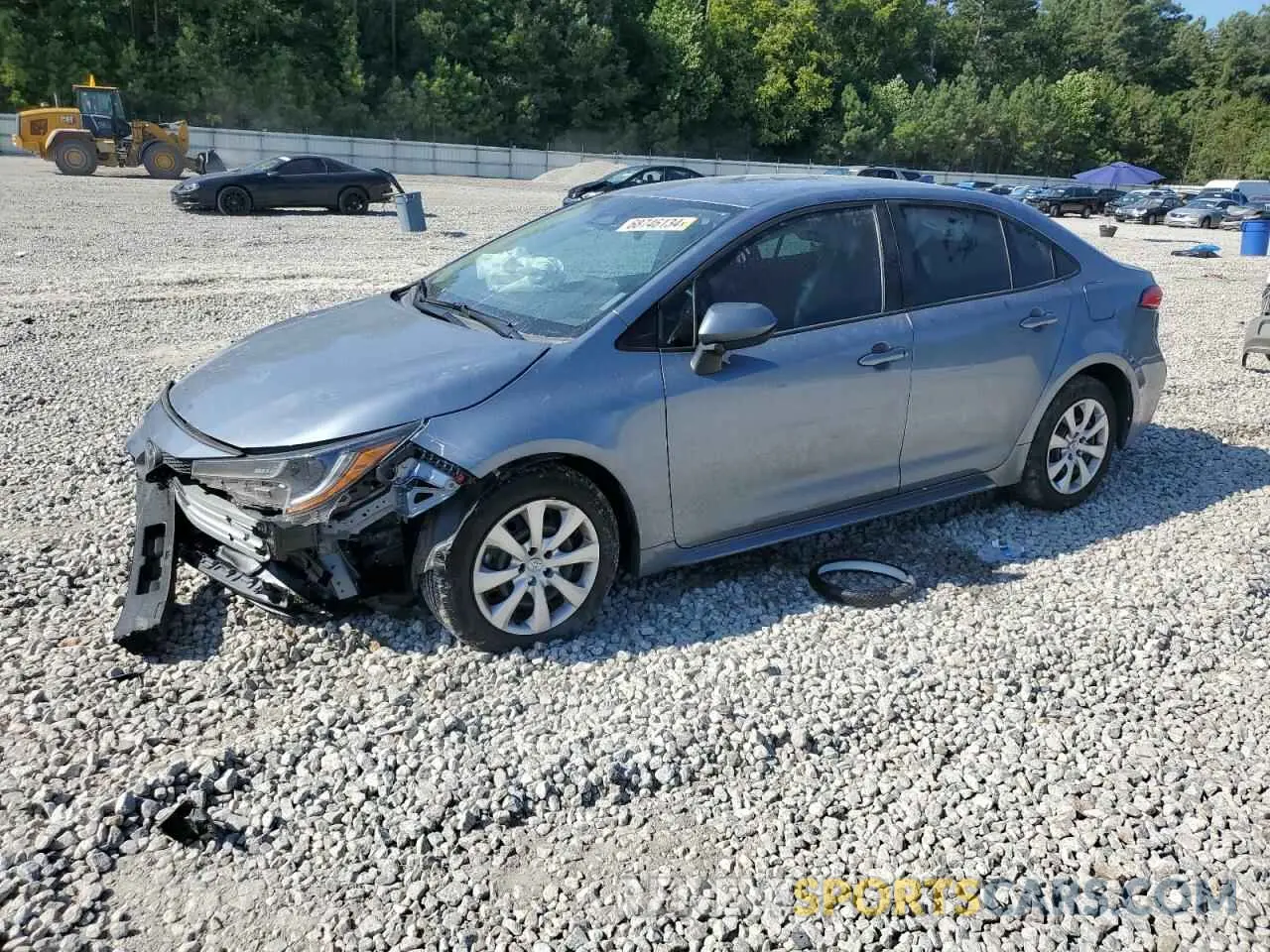 1 Photograph of a damaged car 5YFB4MDEXPP031038 TOYOTA COROLLA 2023