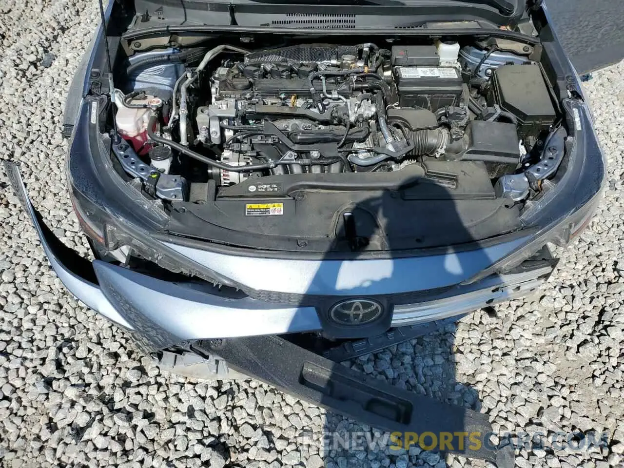 11 Photograph of a damaged car 5YFB4MDEXPP031038 TOYOTA COROLLA 2023